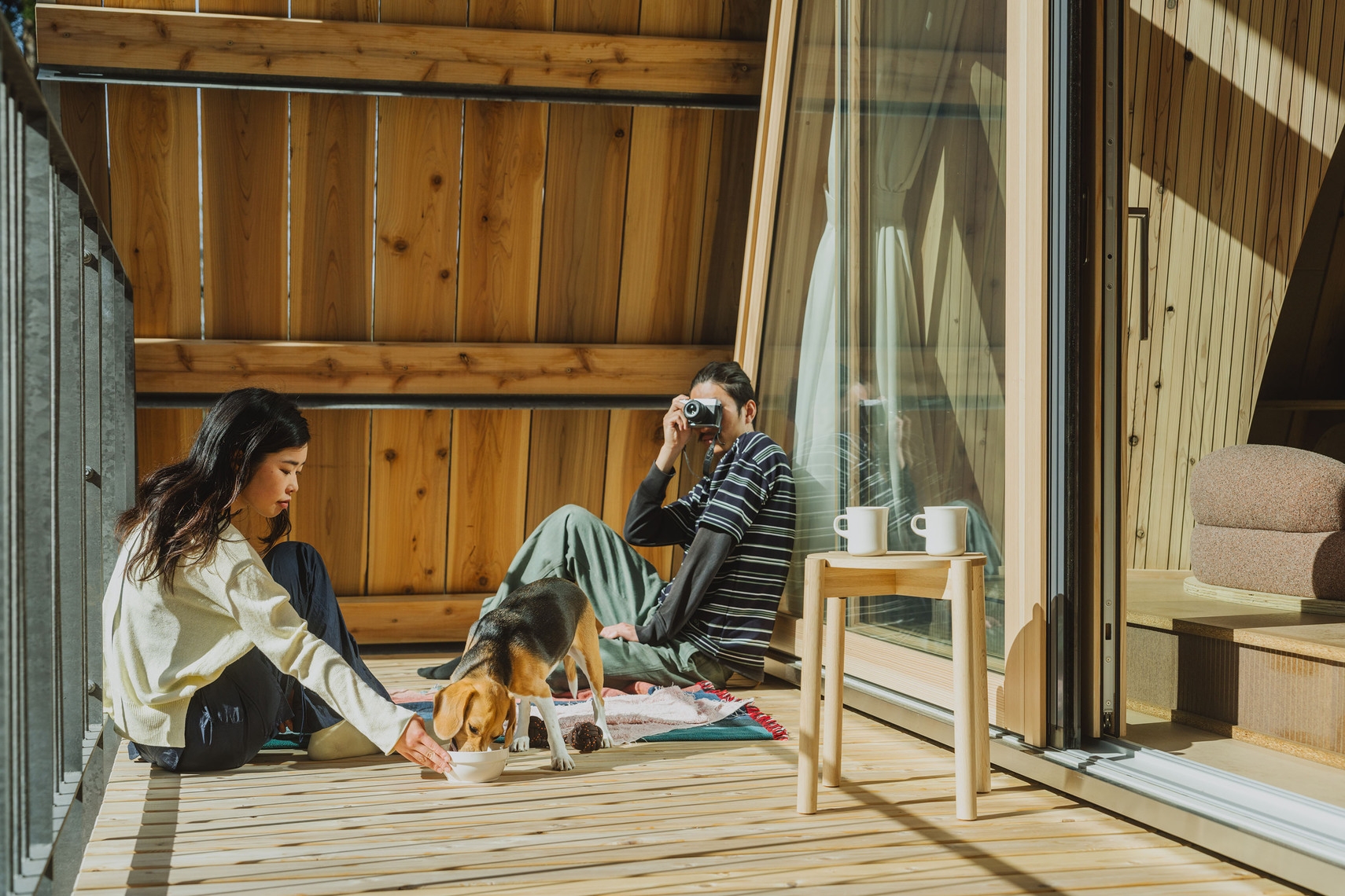 【愛犬同伴可】豊かな森の中で過ごす自然共生型キャビン