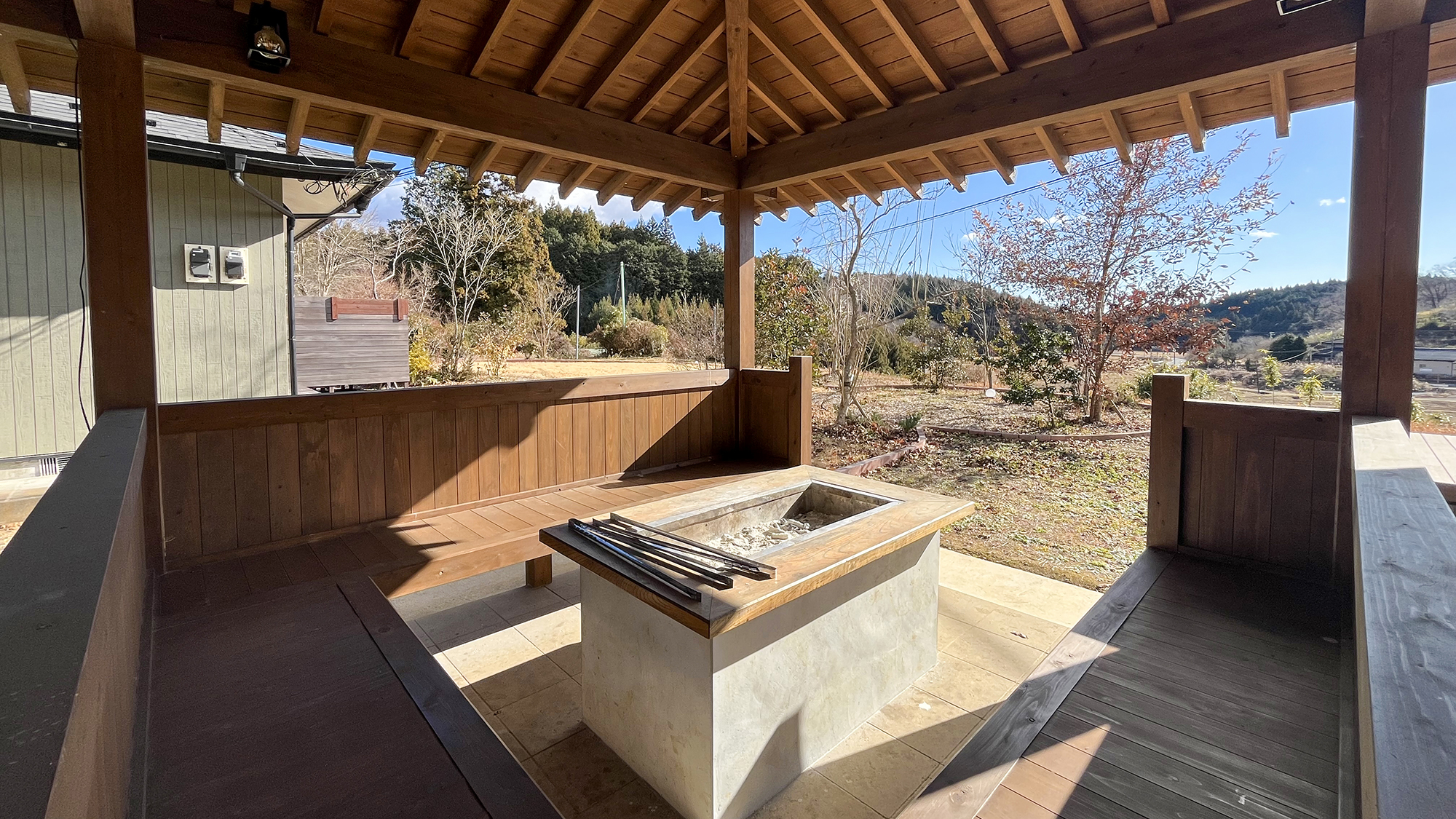 #屋外BBQスペース