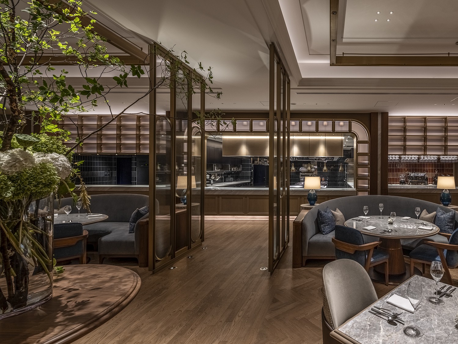 AuBlanc オープンキッチン