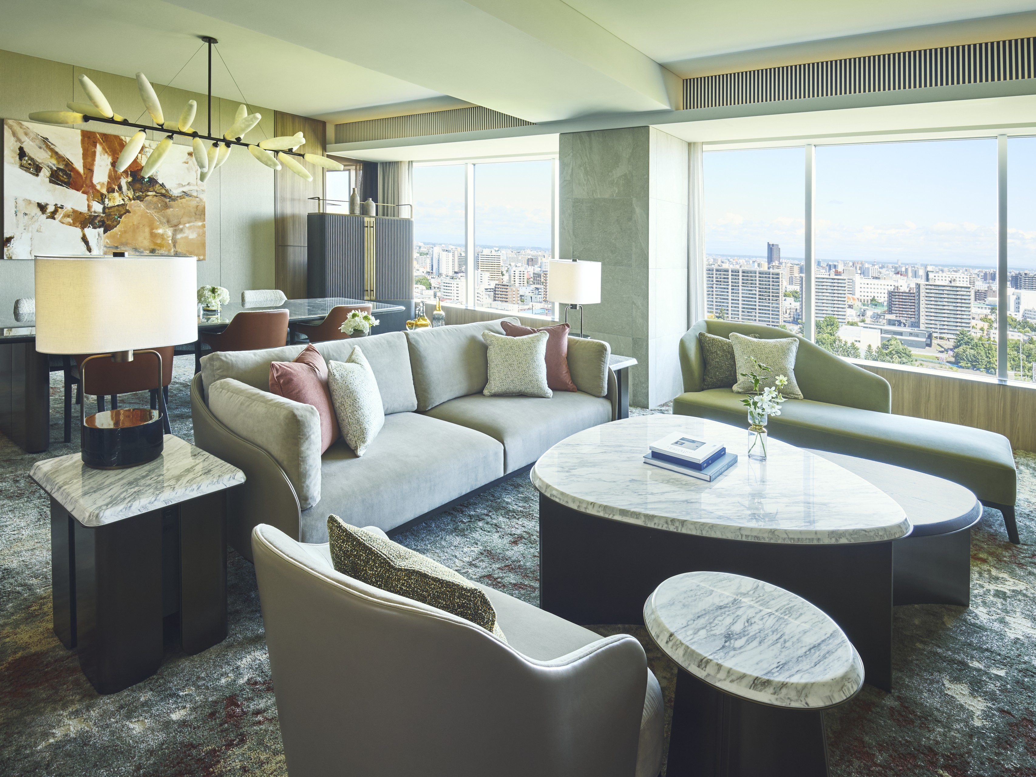 セレニティスイートリビングルーム