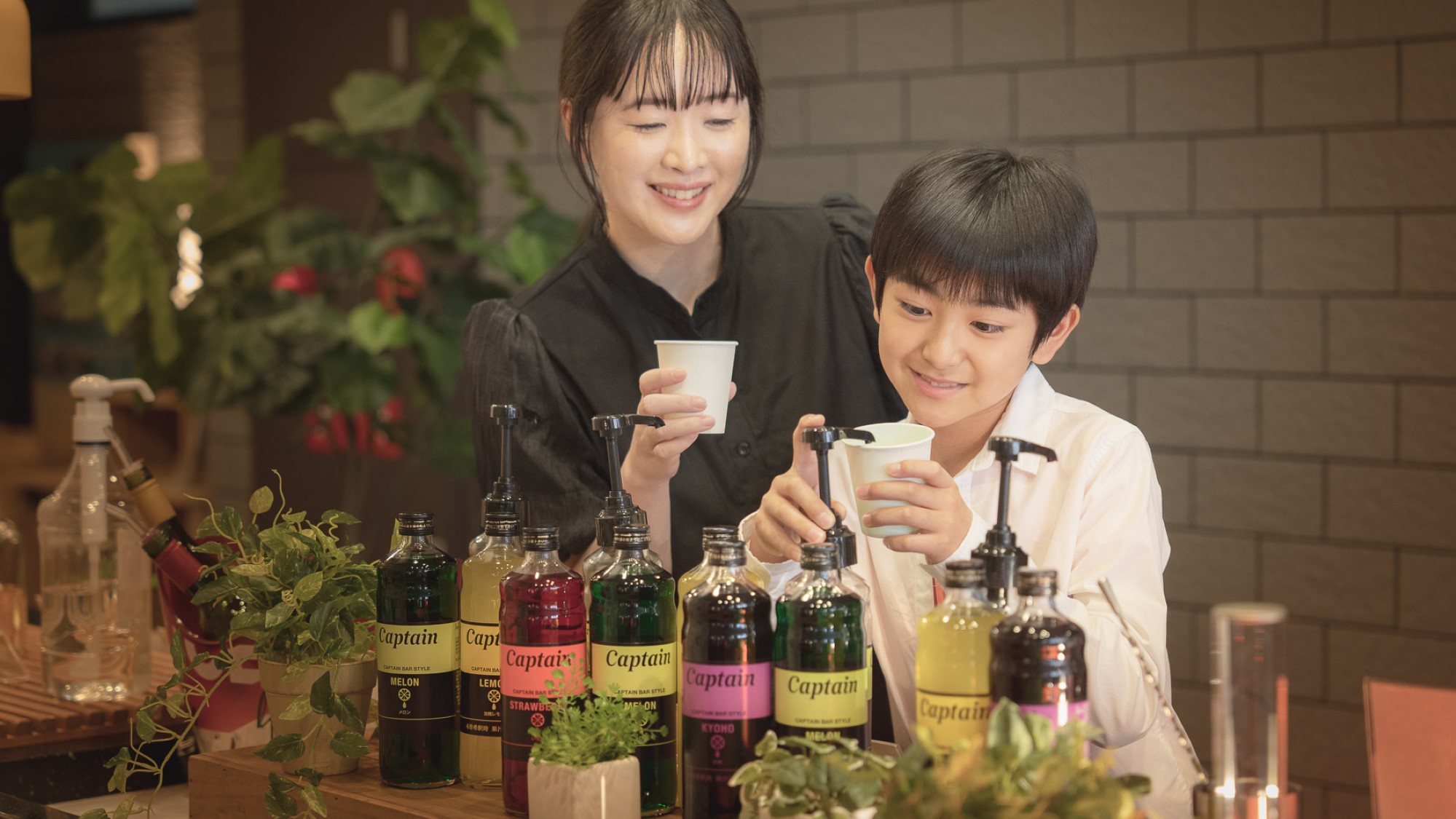 ソフトドリンクも豊富にご用意しています