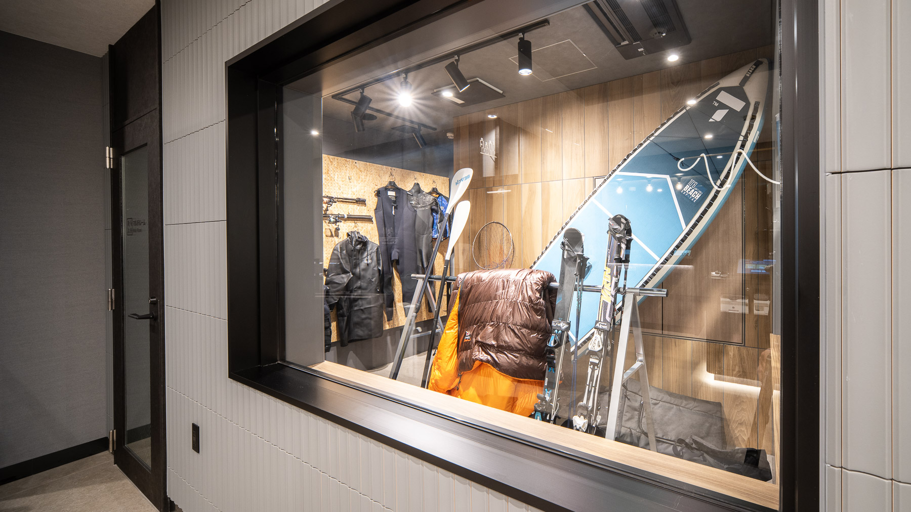 ダイビング用品や水上スポーツ用品の乾燥等にご利用いただけます