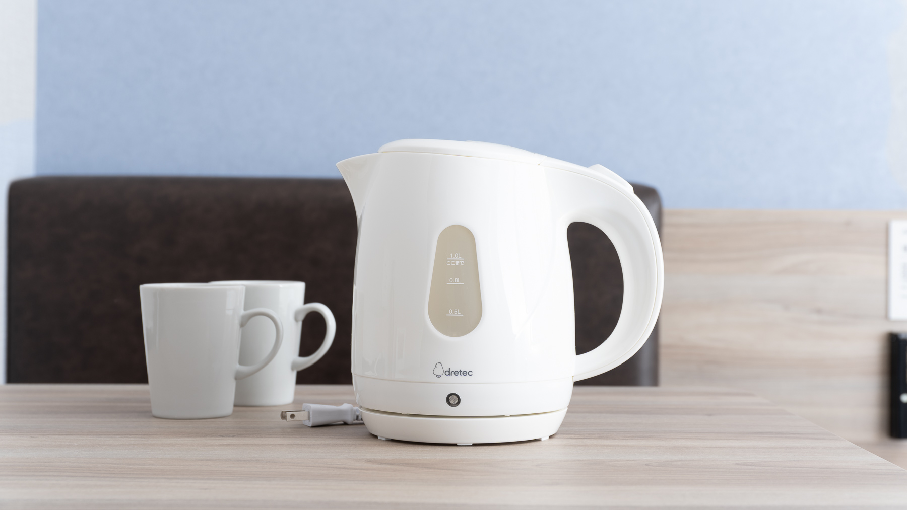 温かい飲み物や夜食などに便利！