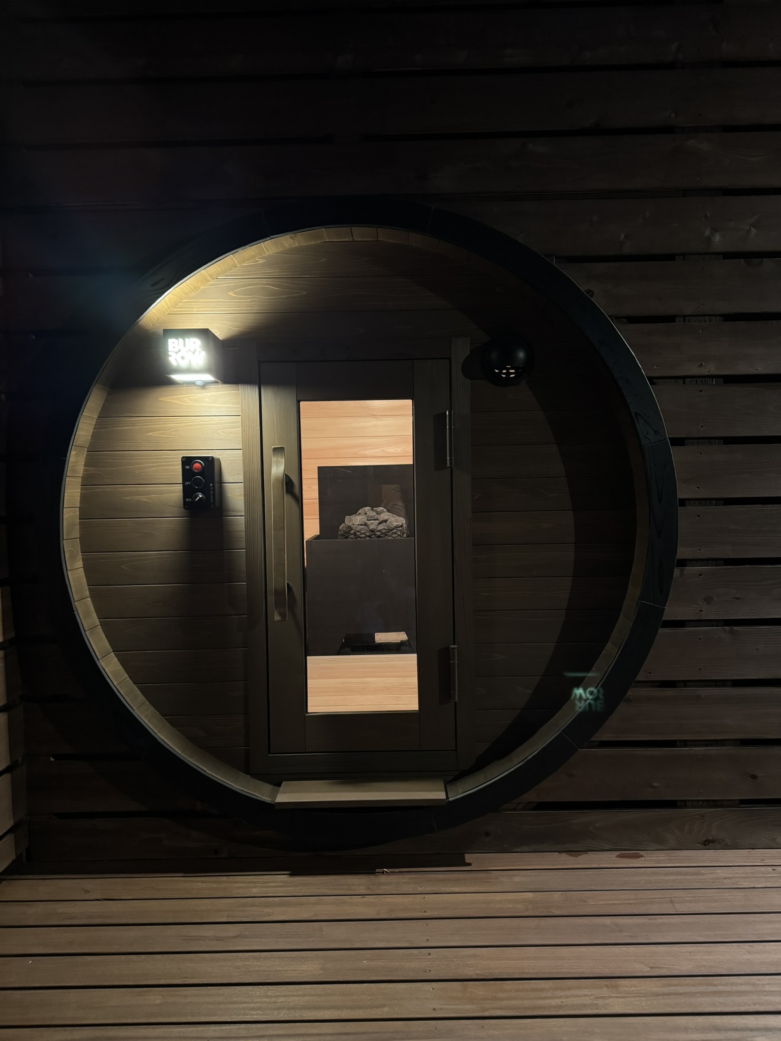 檜のバレルサウナ