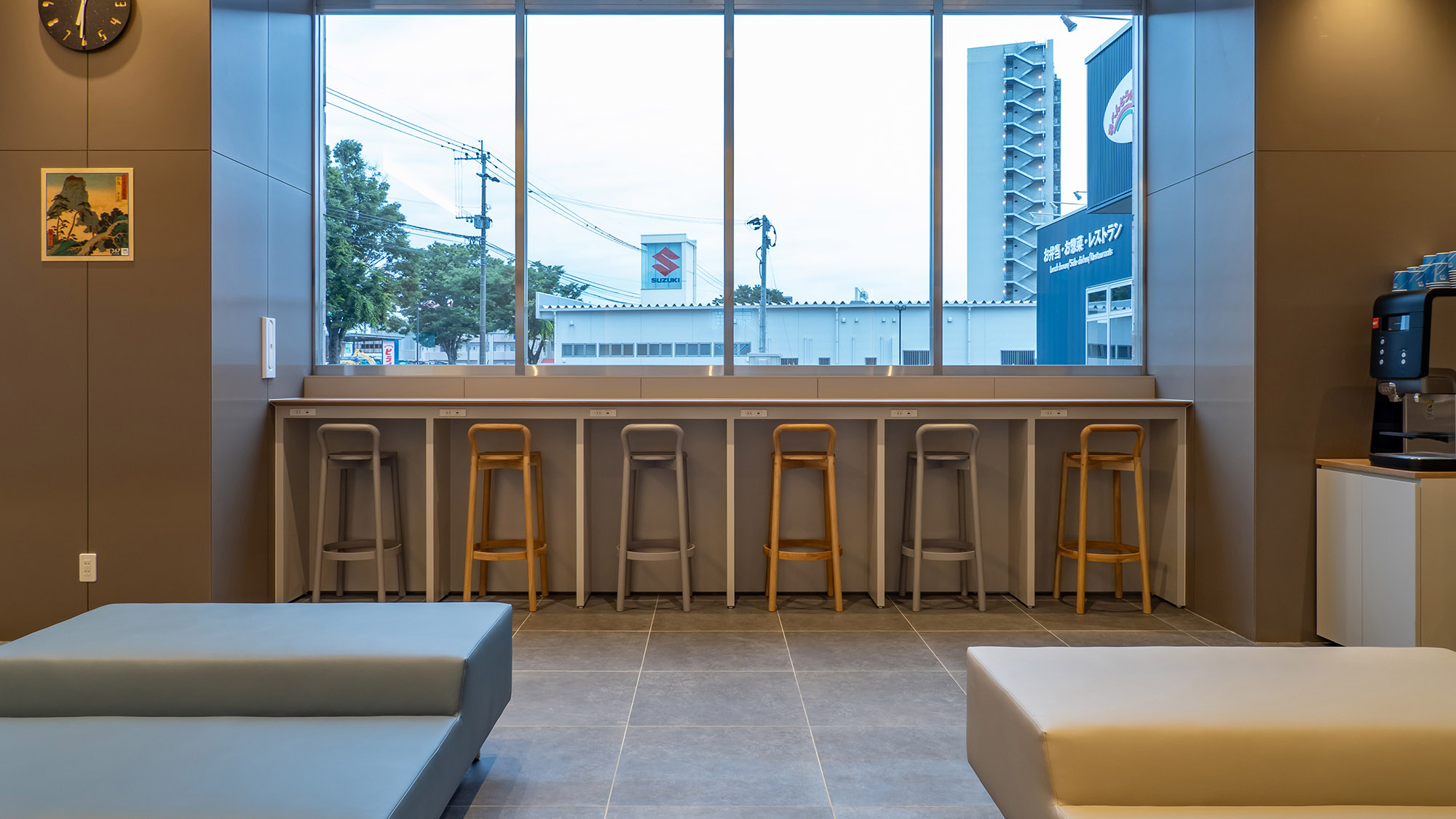 カウンターデスク