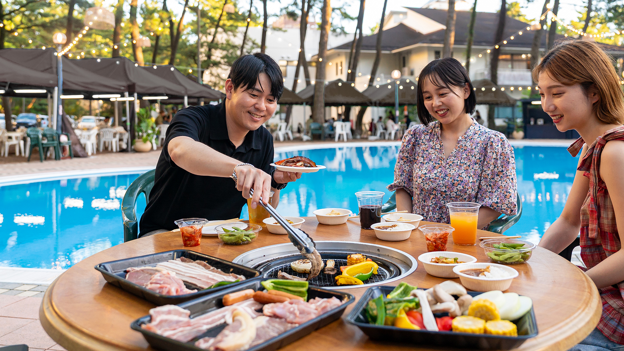 プールサイドBBQ（夏季限定営業）※イメージ