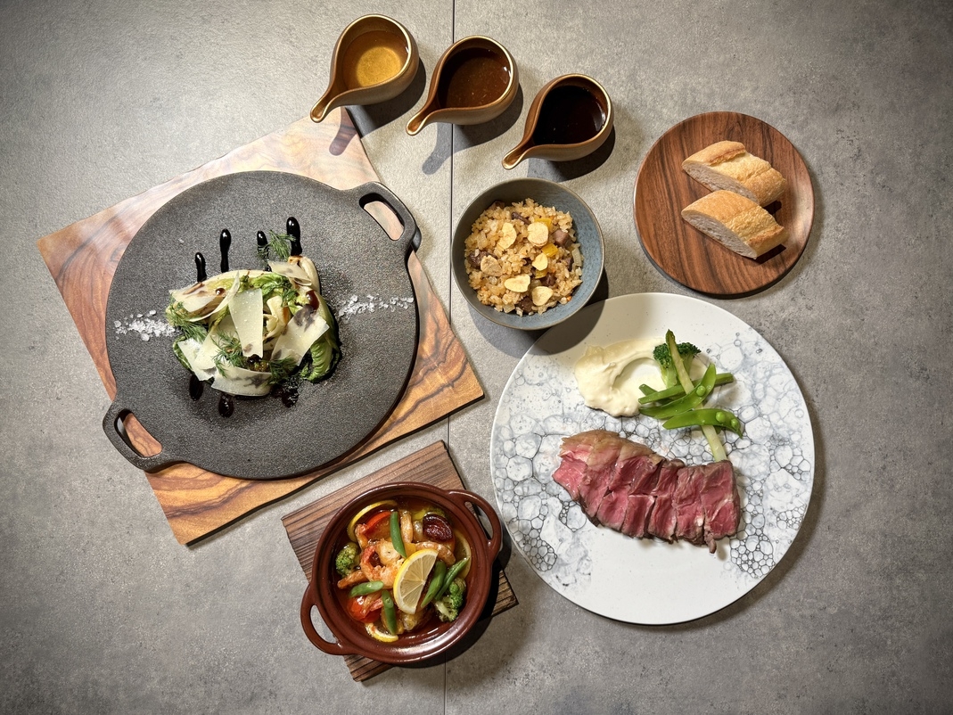 【2食付】専門店のローストビーフと、広島の夜を愉しむディナーセットと　60種類の朝食ブッフェ付