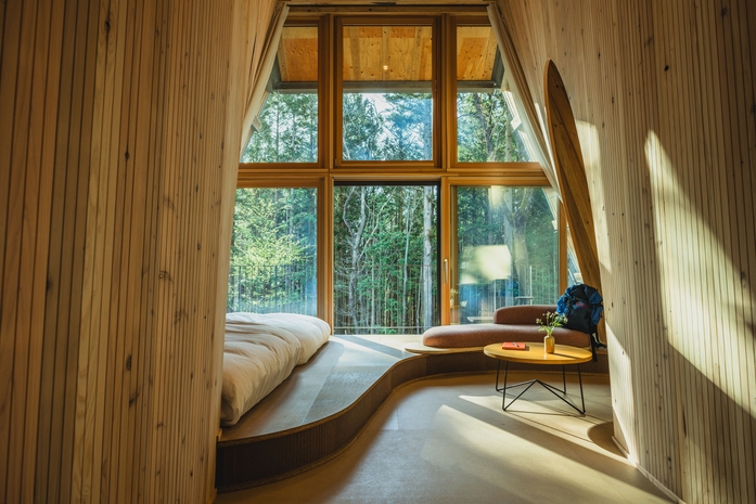心身が休まり感性がひらく「自然の中のもう一つの家」で過ごすシンプルなプラン