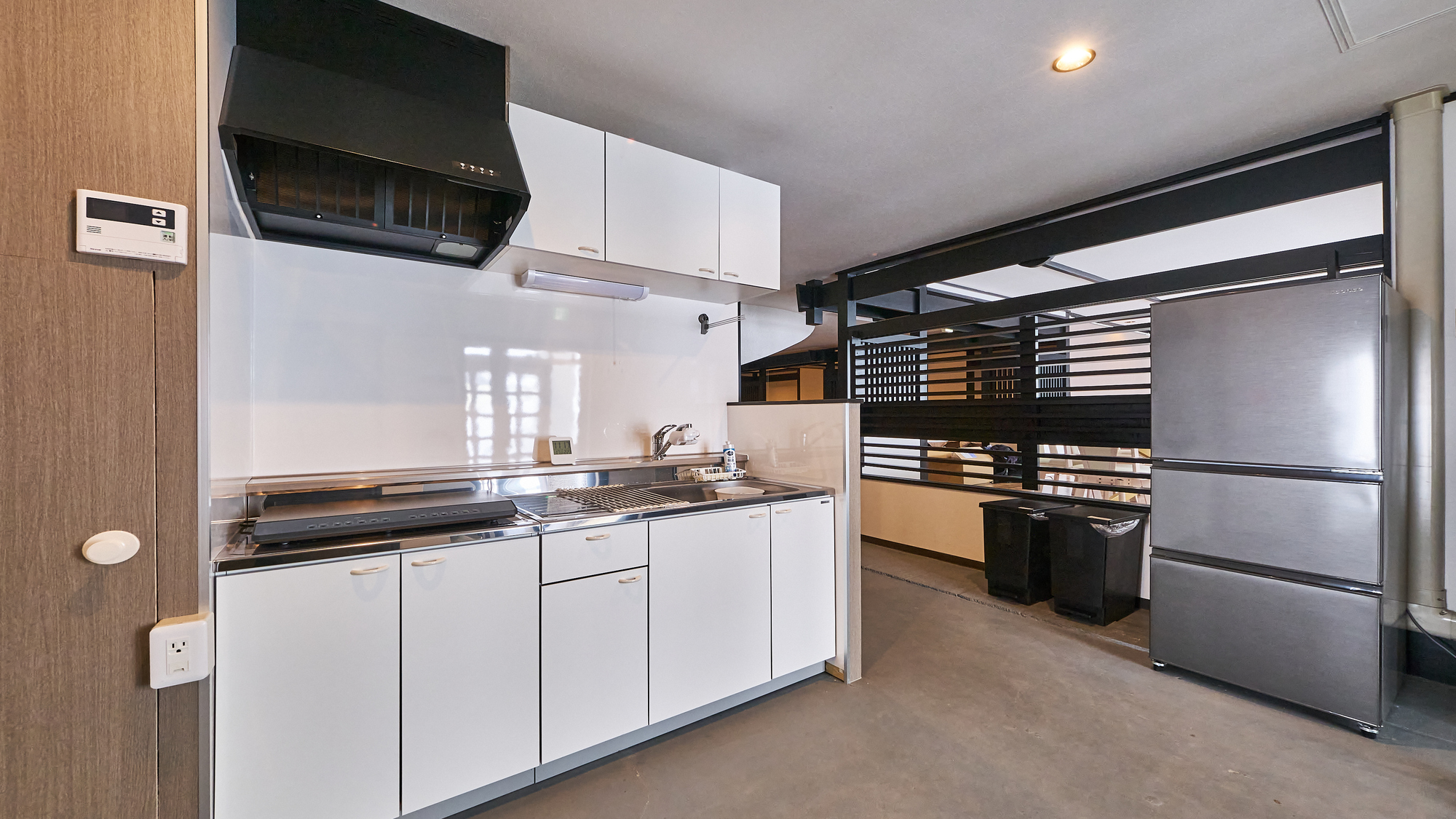 広々開放感のあるキッチンですよ！