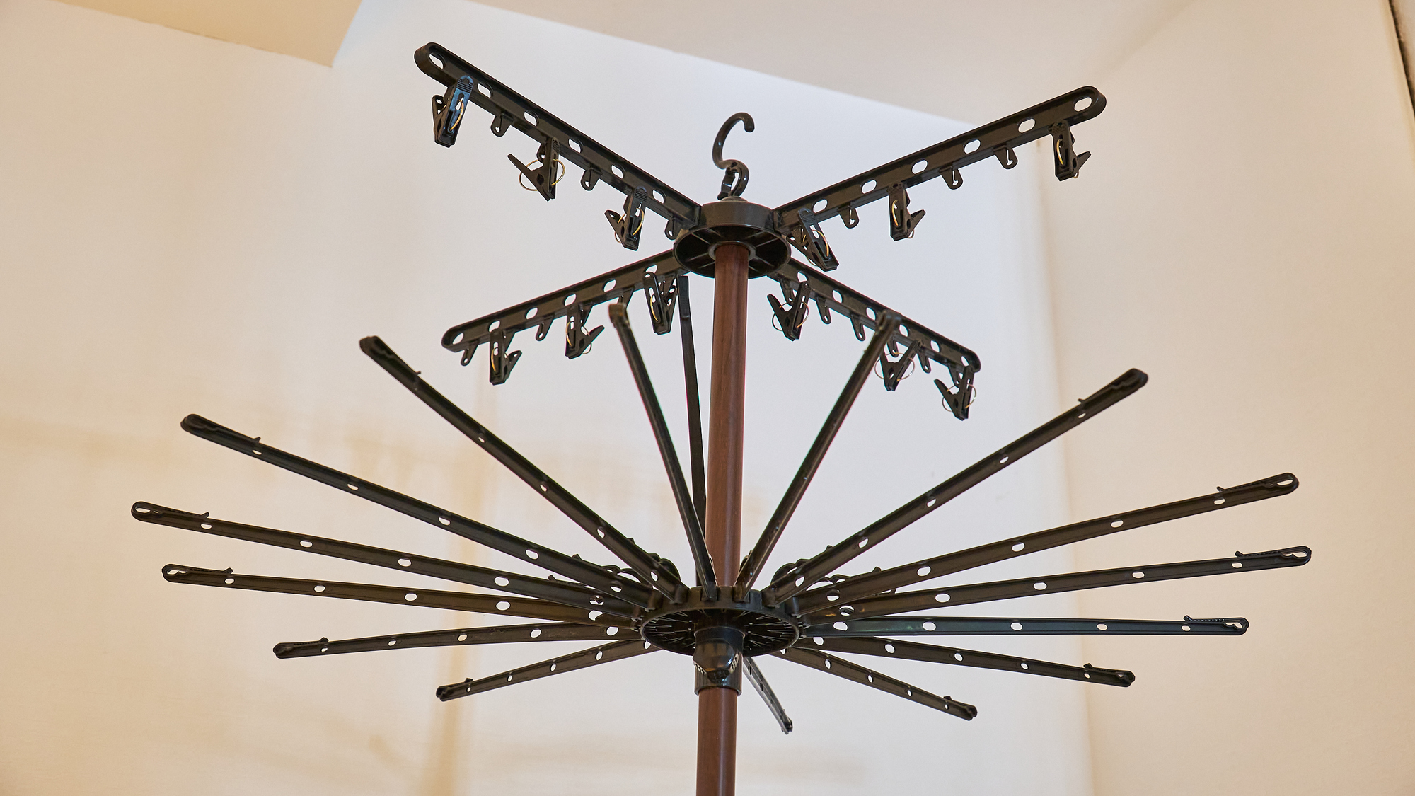 洗濯物もたくさん干せます！