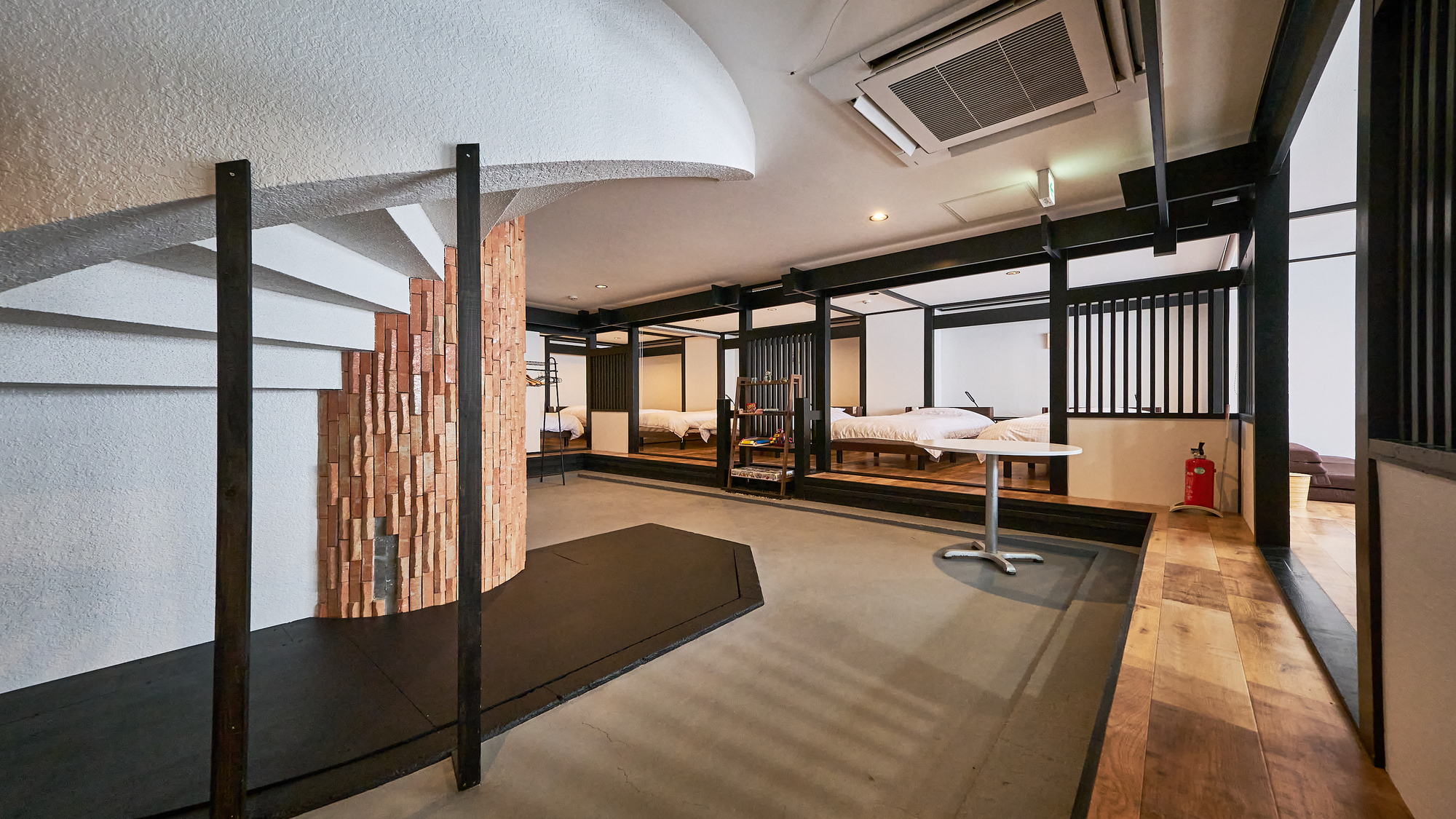 開放感ある空間が特徴です