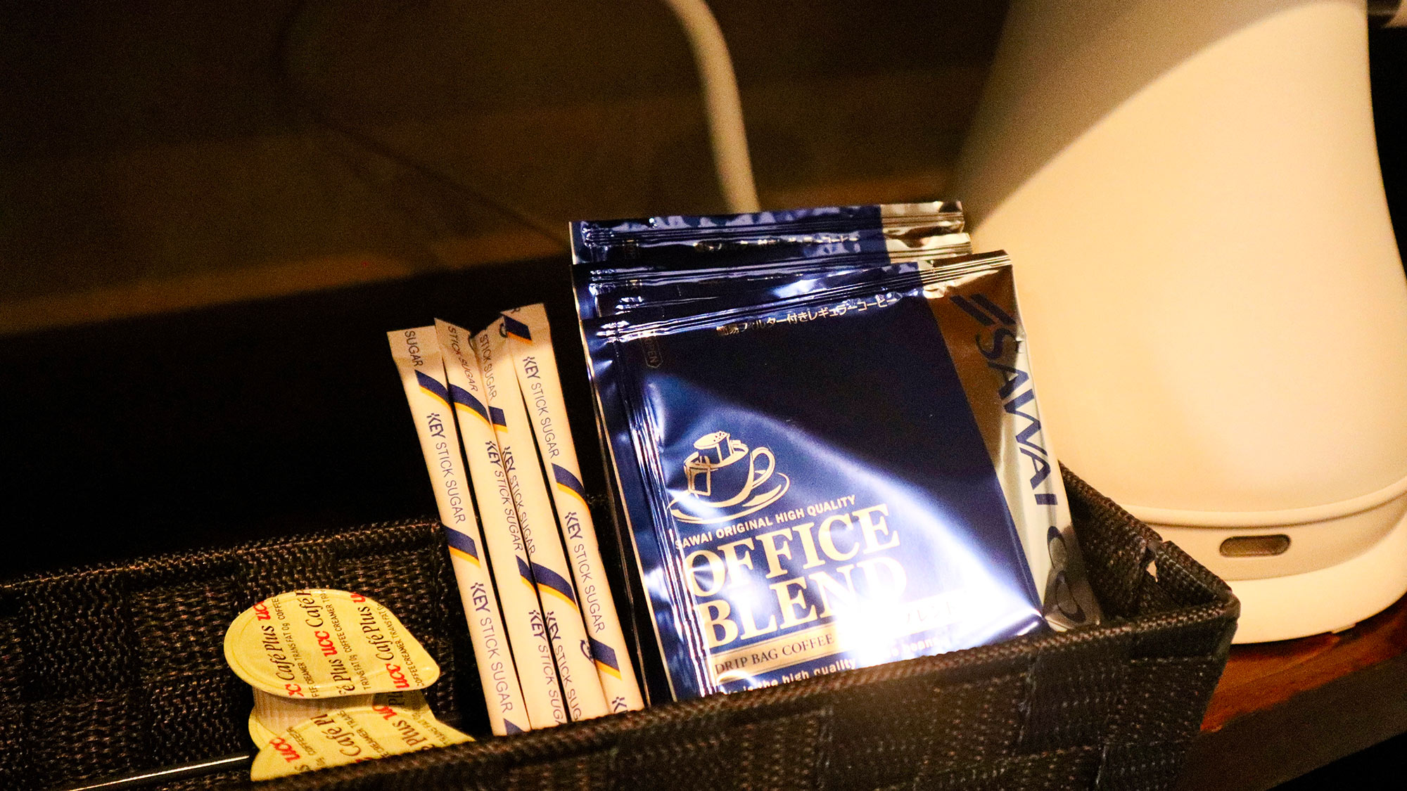 ・【キッチン】キッチンに置いているドリップバッグコーヒーはご自由にお飲みください