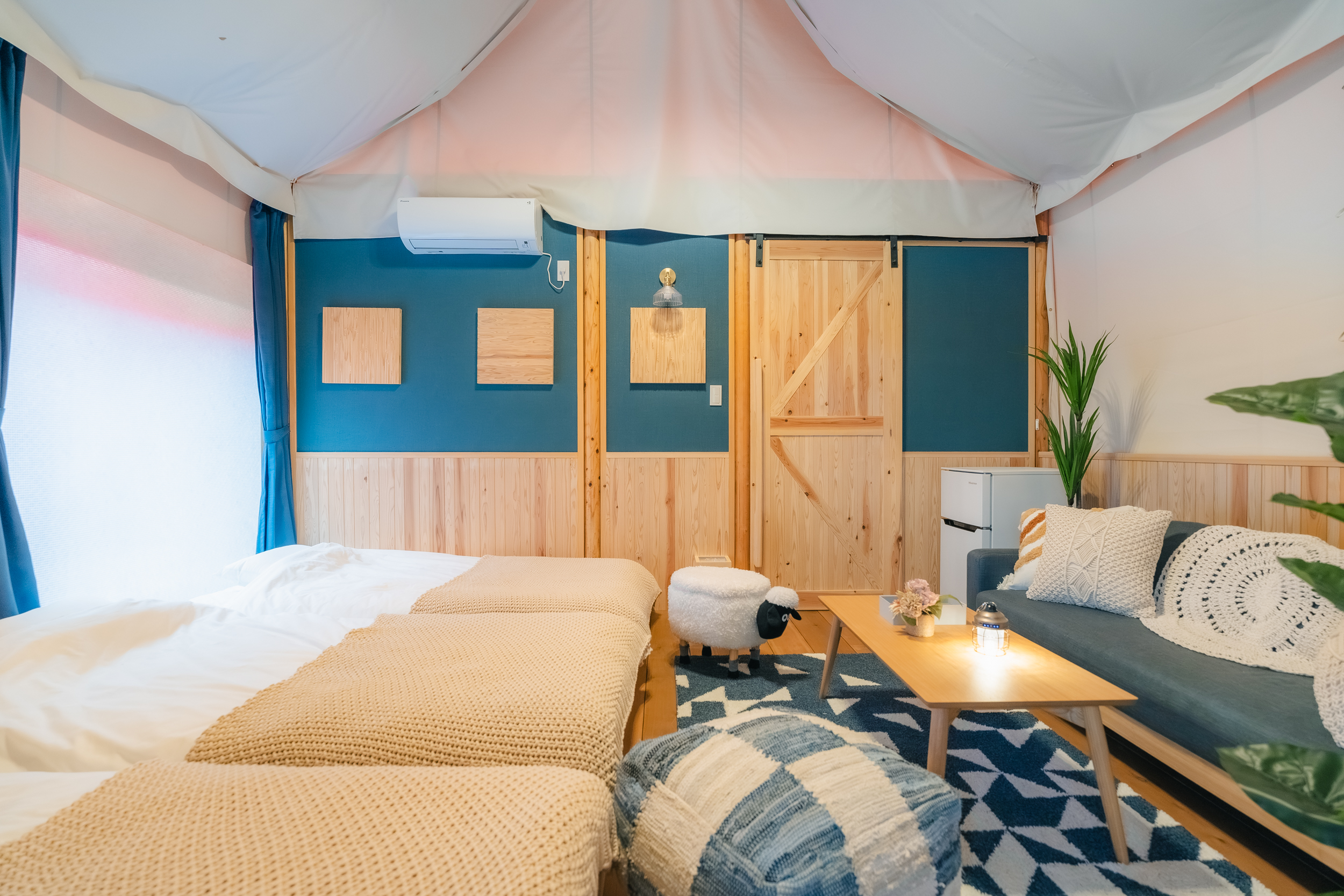 グランピング　トリプルルーム