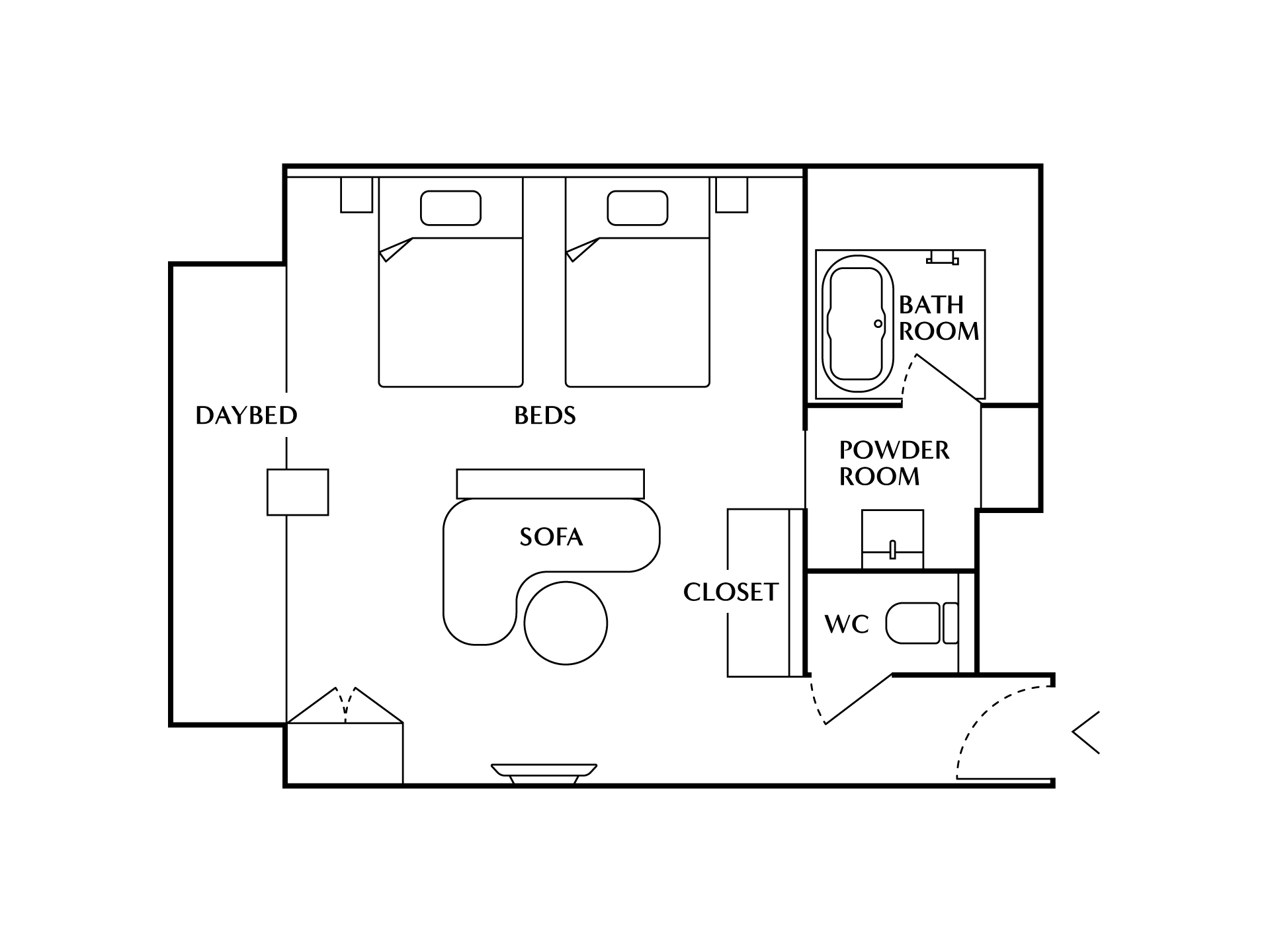 エグゼクティブスイート＿パース