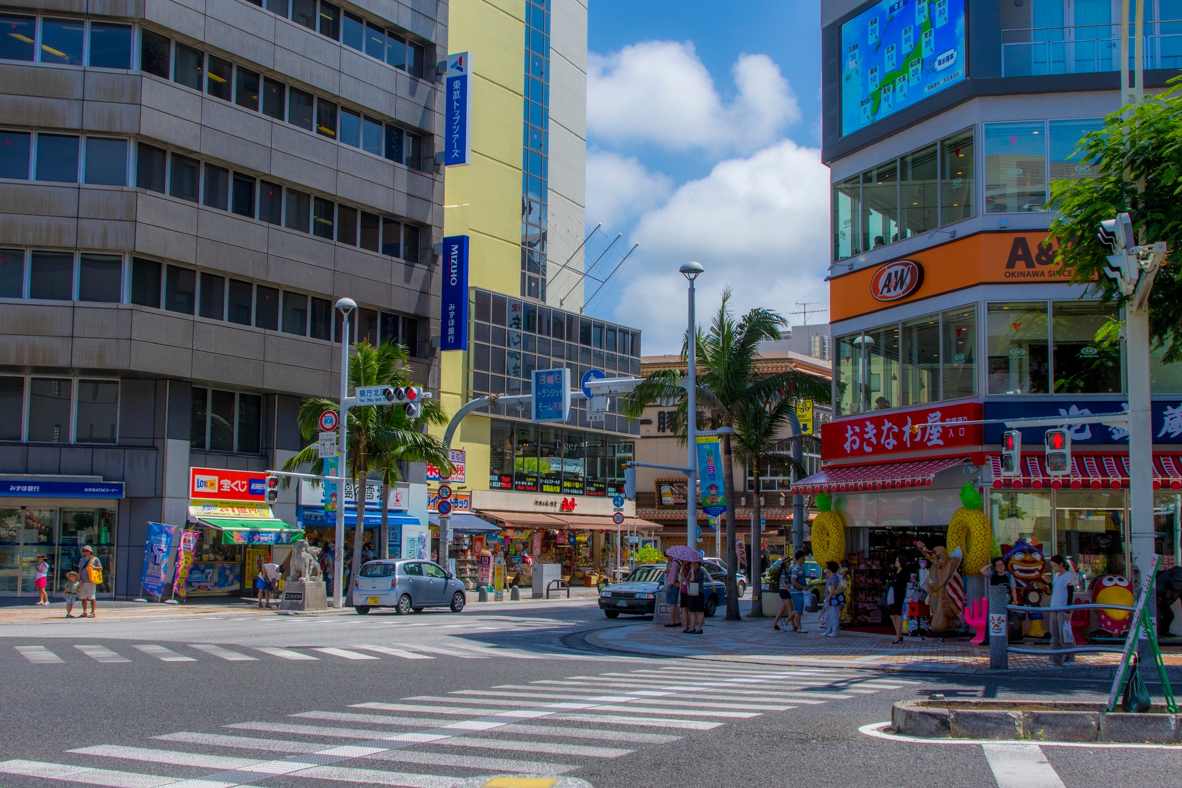【国際通り】ホテルから車で10分