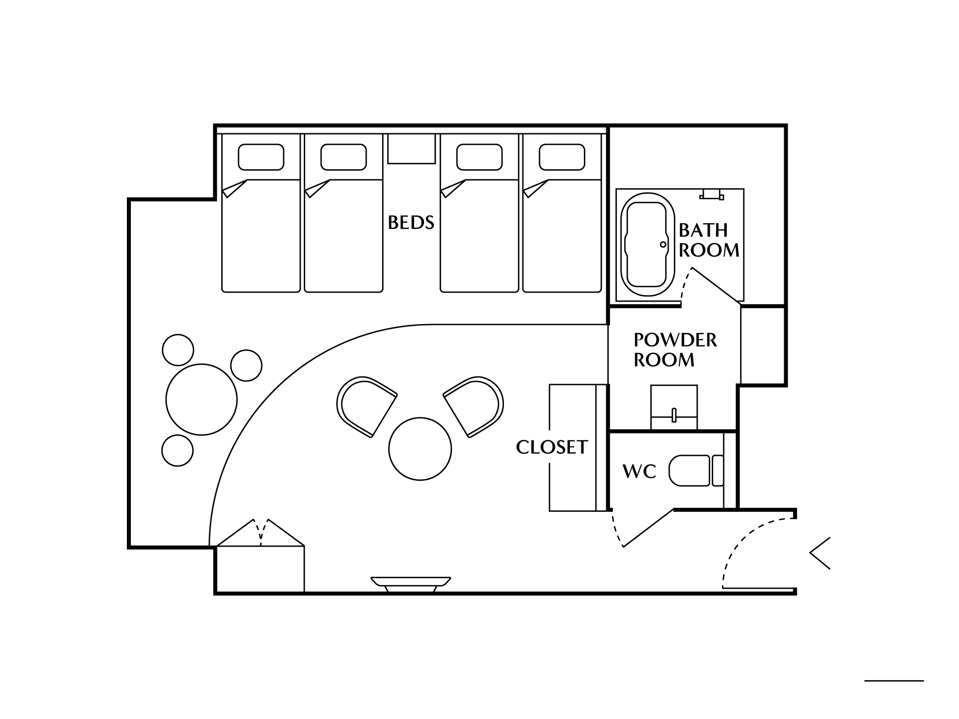 ファミリースイート＿パース