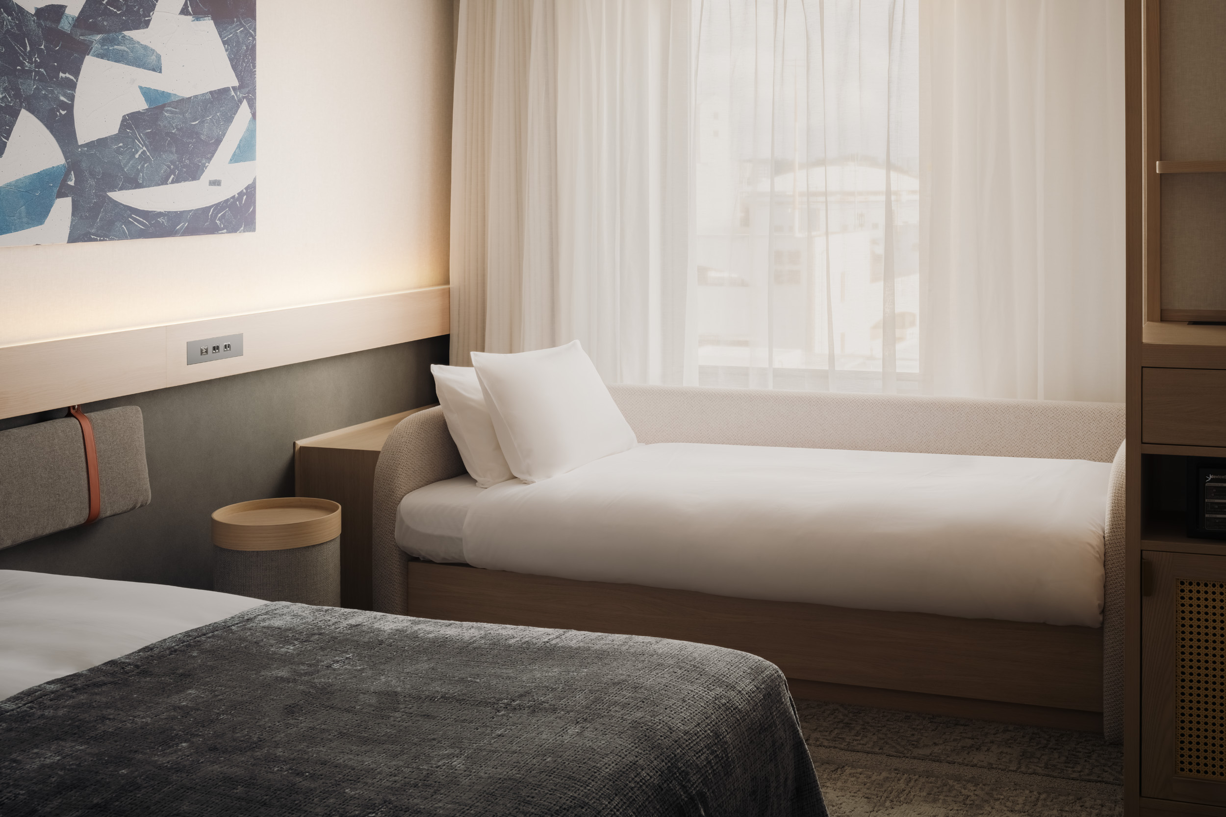 デザイナーズルーム＿ベッド