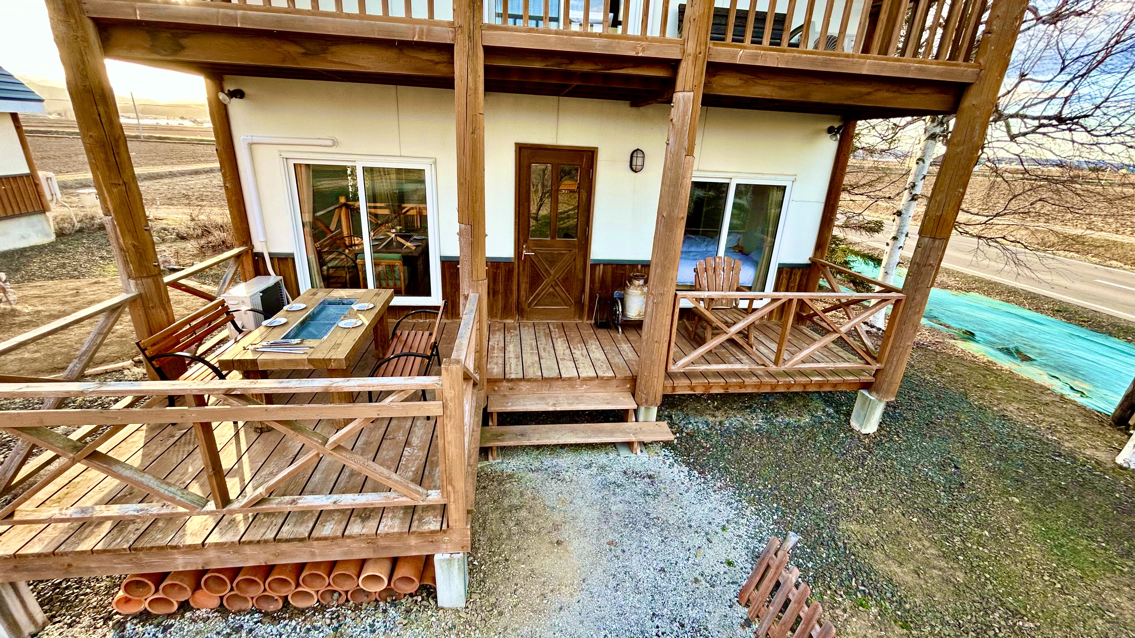 BBQスペース(貸切コテージ)