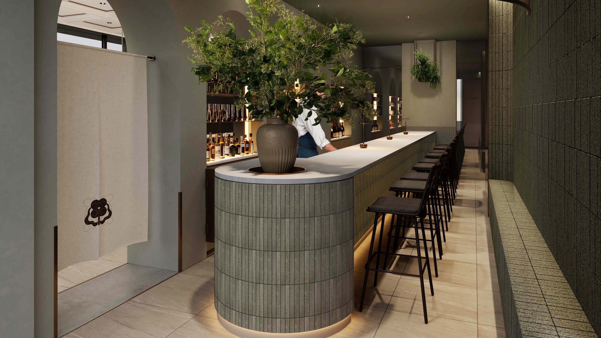 カフェ（パースイメージ）