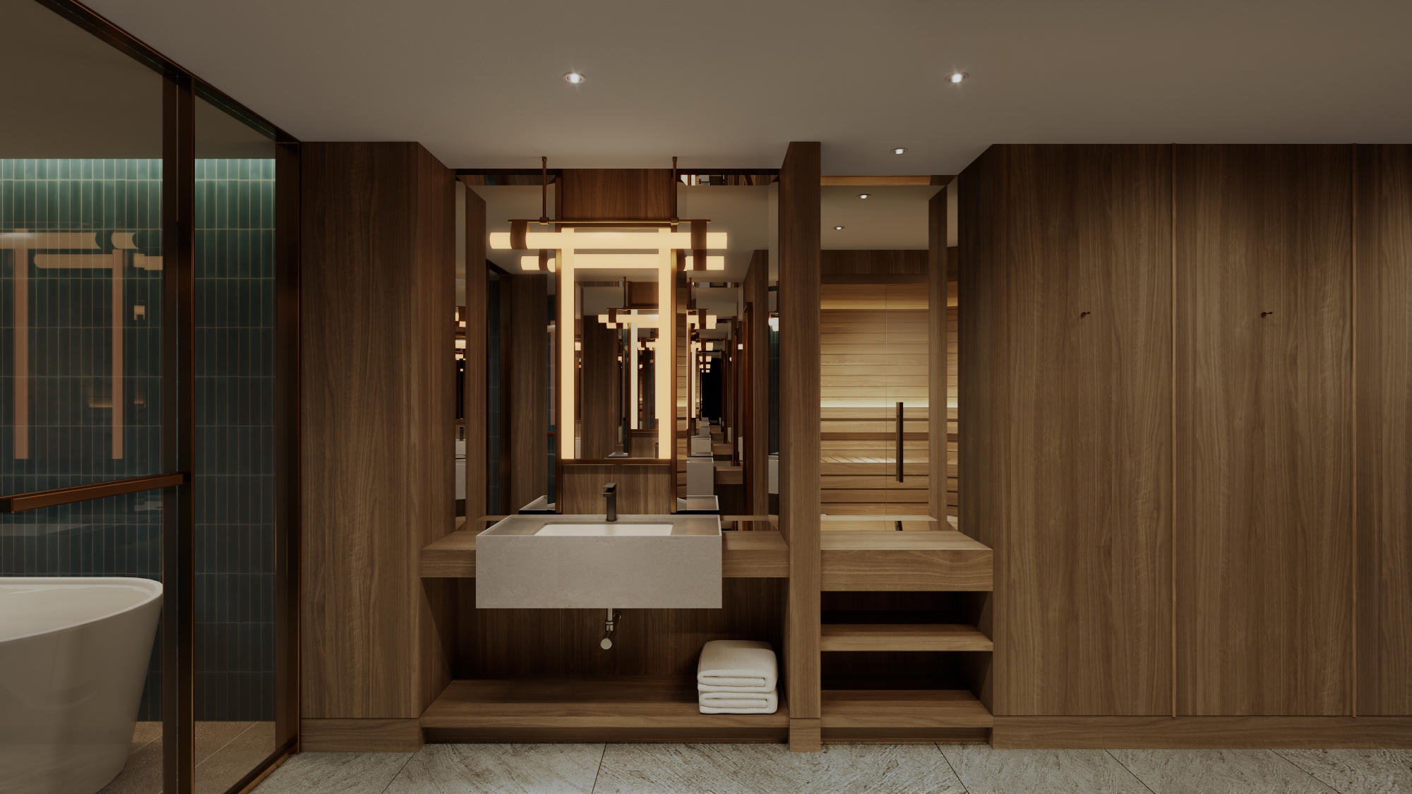 402_パウダールーム（パースイメージ）