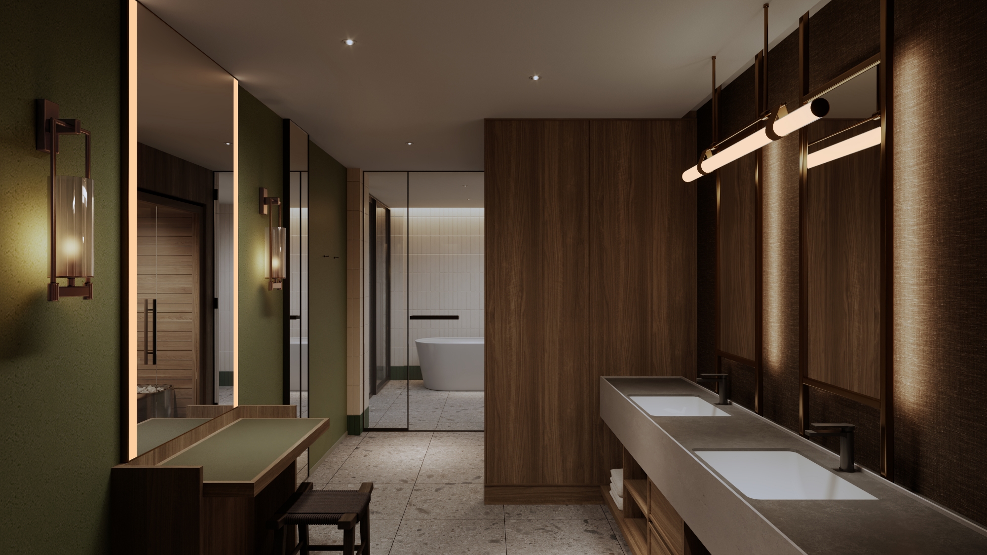 302_パウダールーム（パースイメージ）