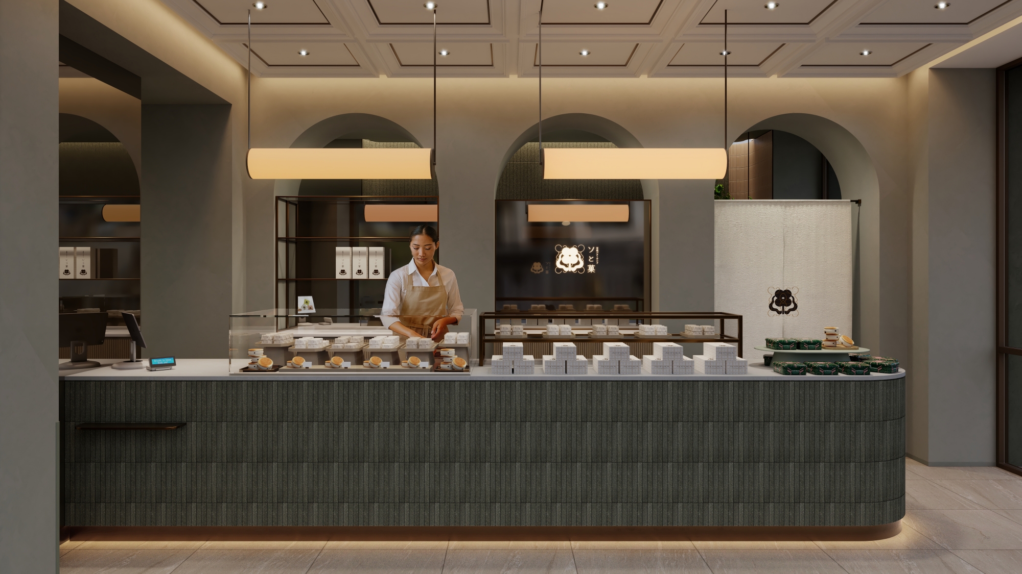 館内ショップ（パースイメージ）