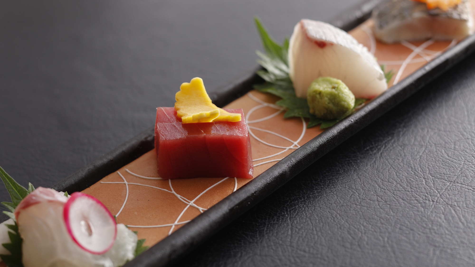 *【夕食一例】姉妹館・御幸荘花結びでお召し上がりいただきます