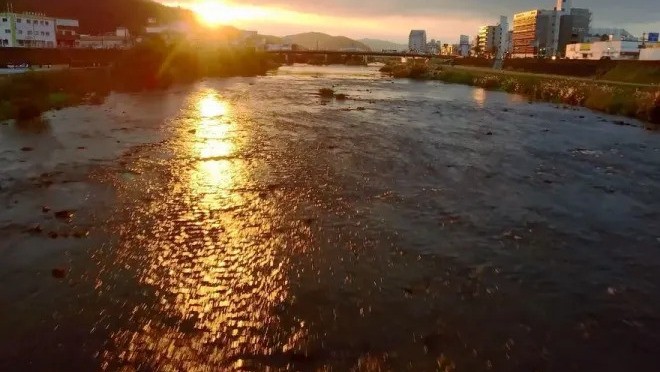 吉井川（河岸緑地公園）