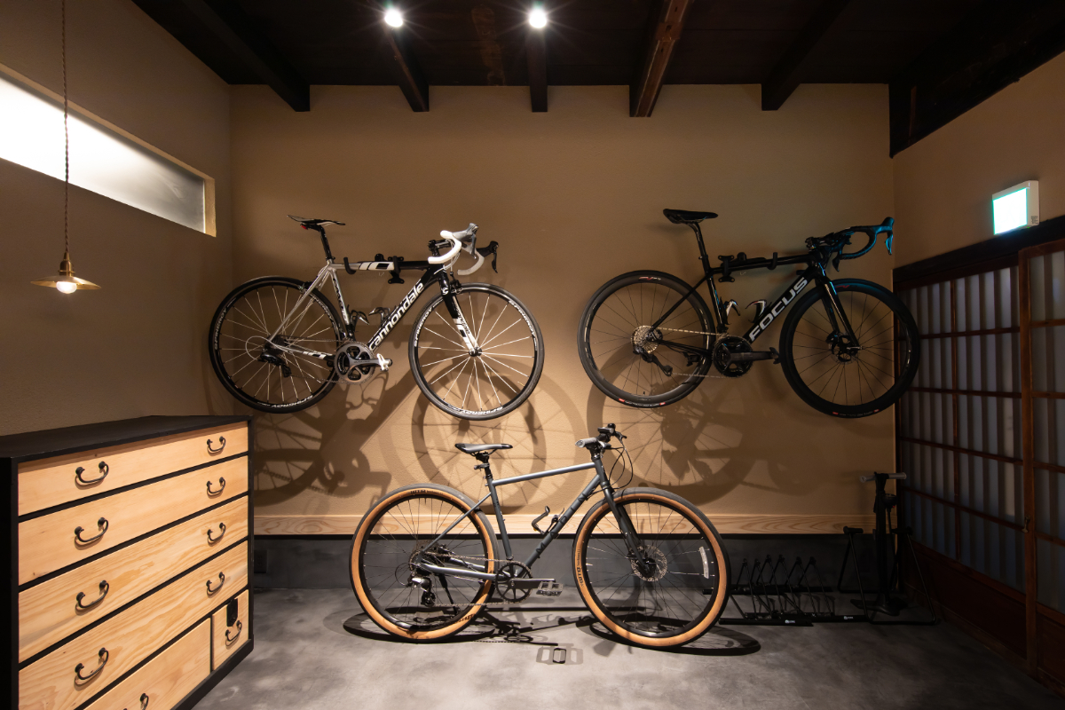 1階 土間スペース（自転車の保管可能）