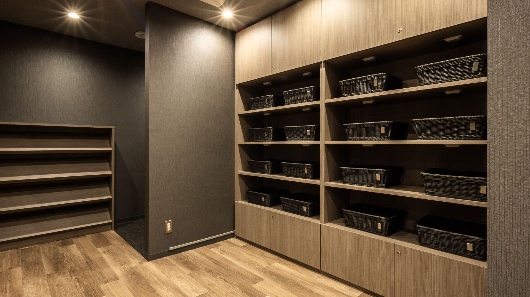 湿気がこもらず快適な空間です