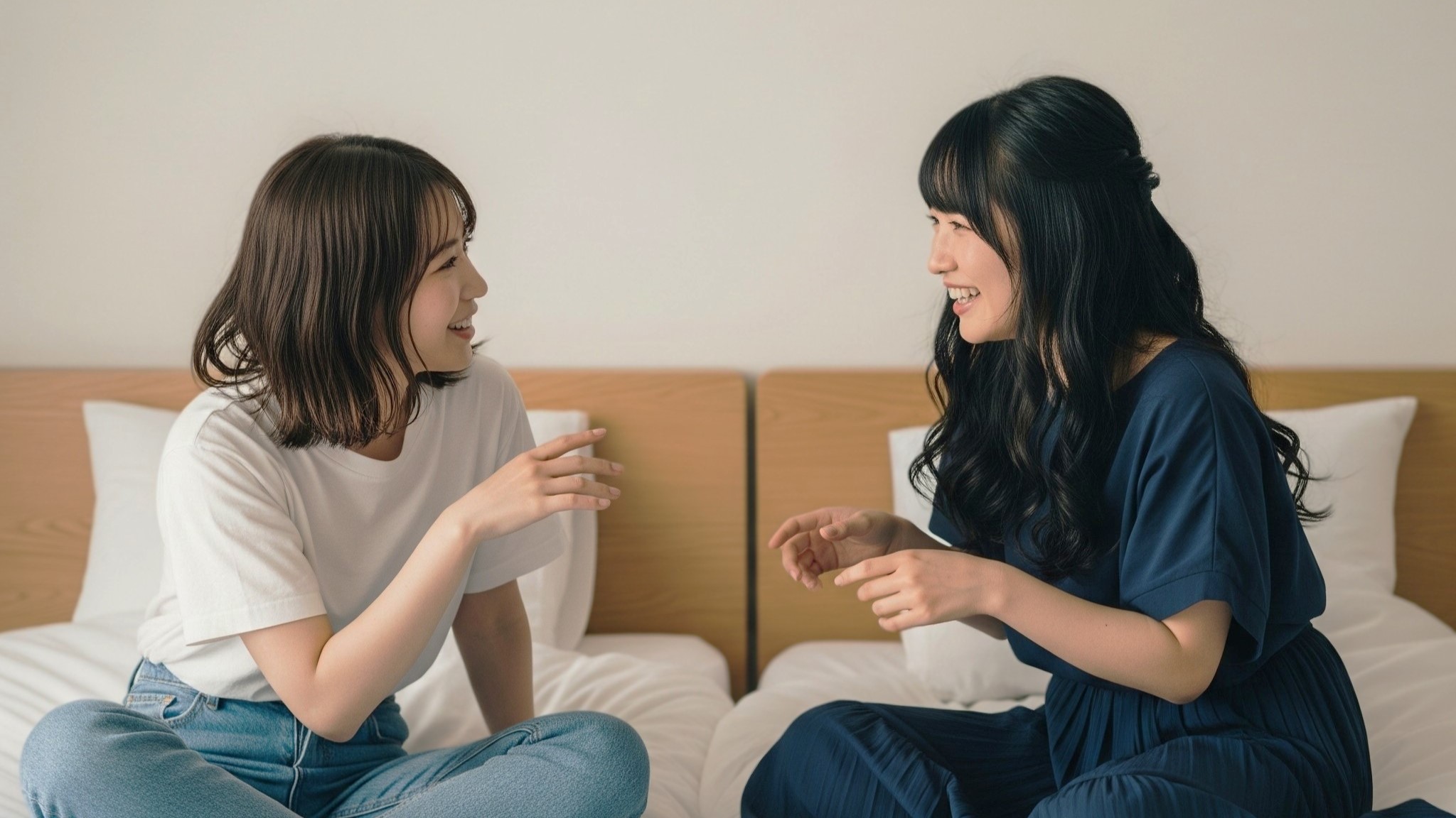 お泊り女子会が更に盛り上がります※使用感イメージ