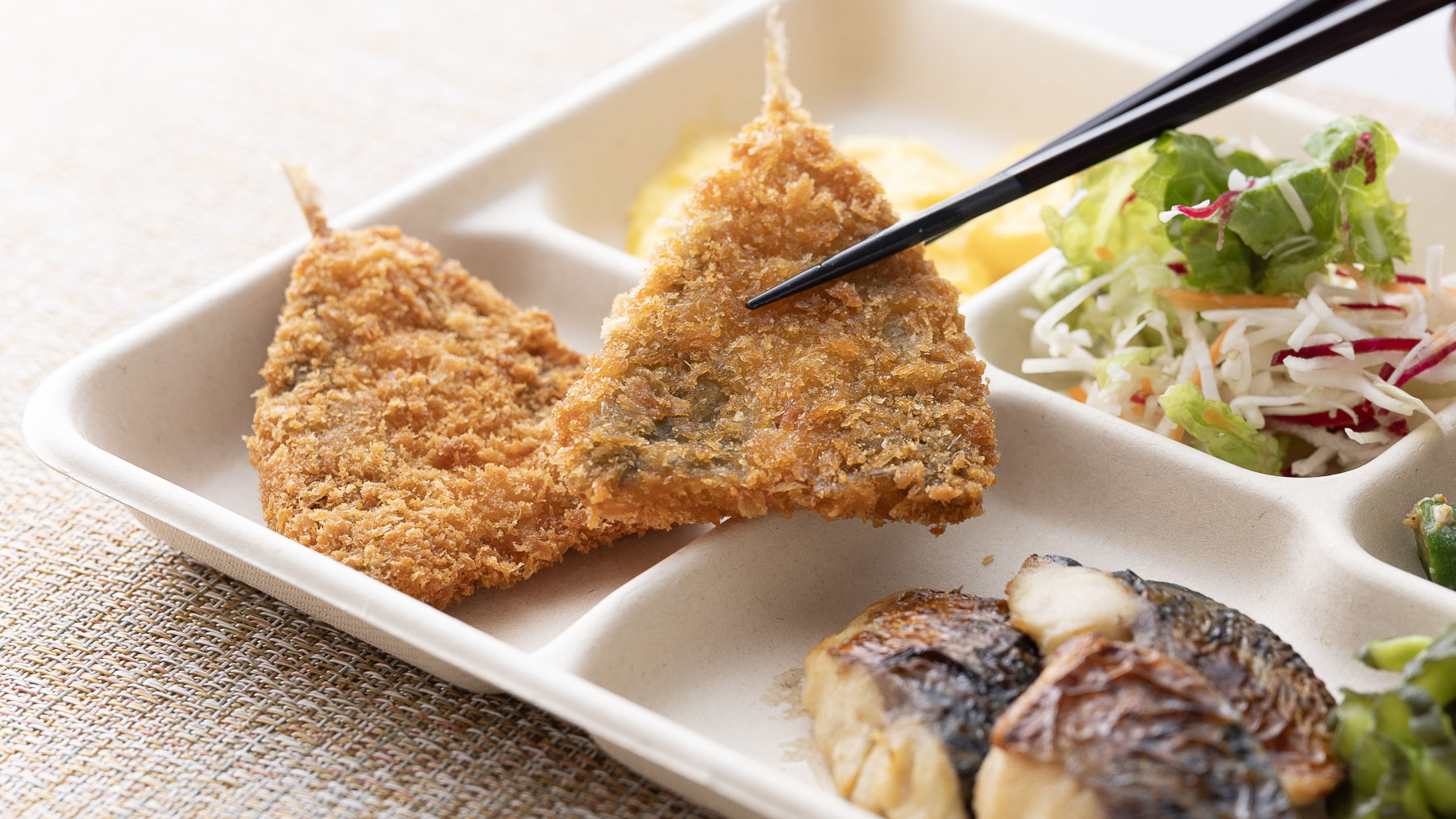 バリエーション豊かなおかずがたくさん