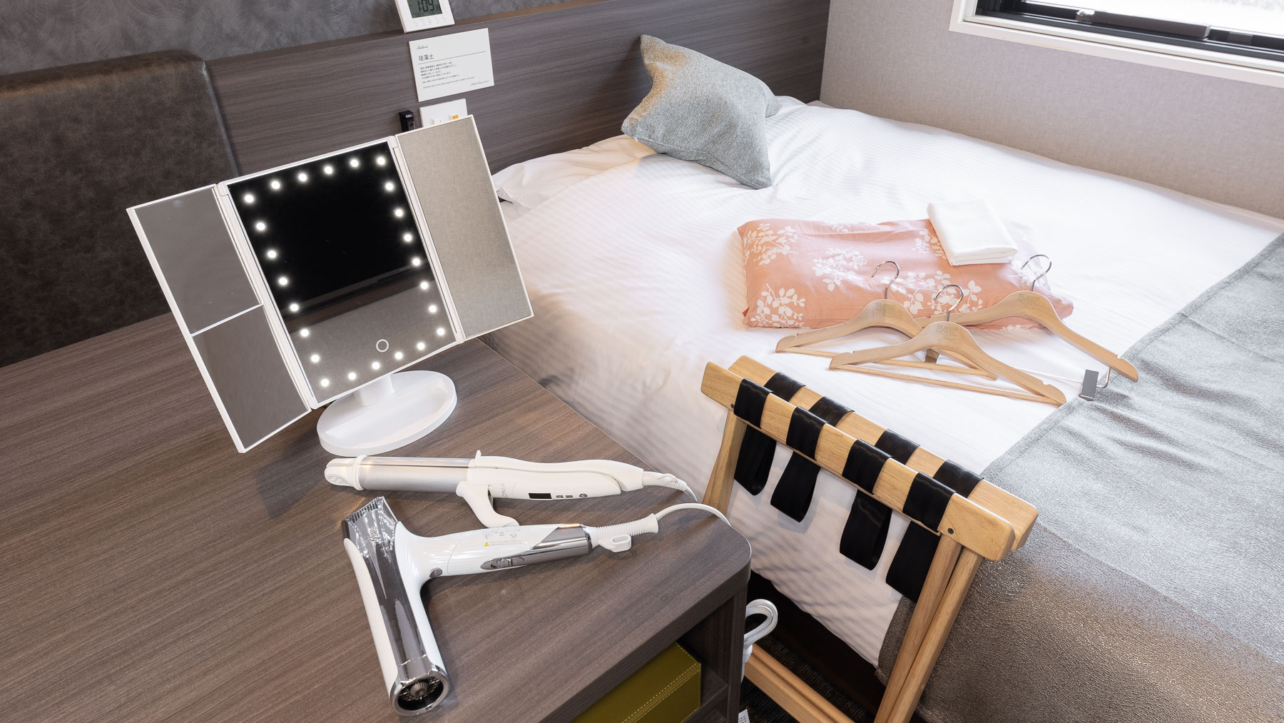 女性限定のお部屋, ベッドサイズ150㎝幅