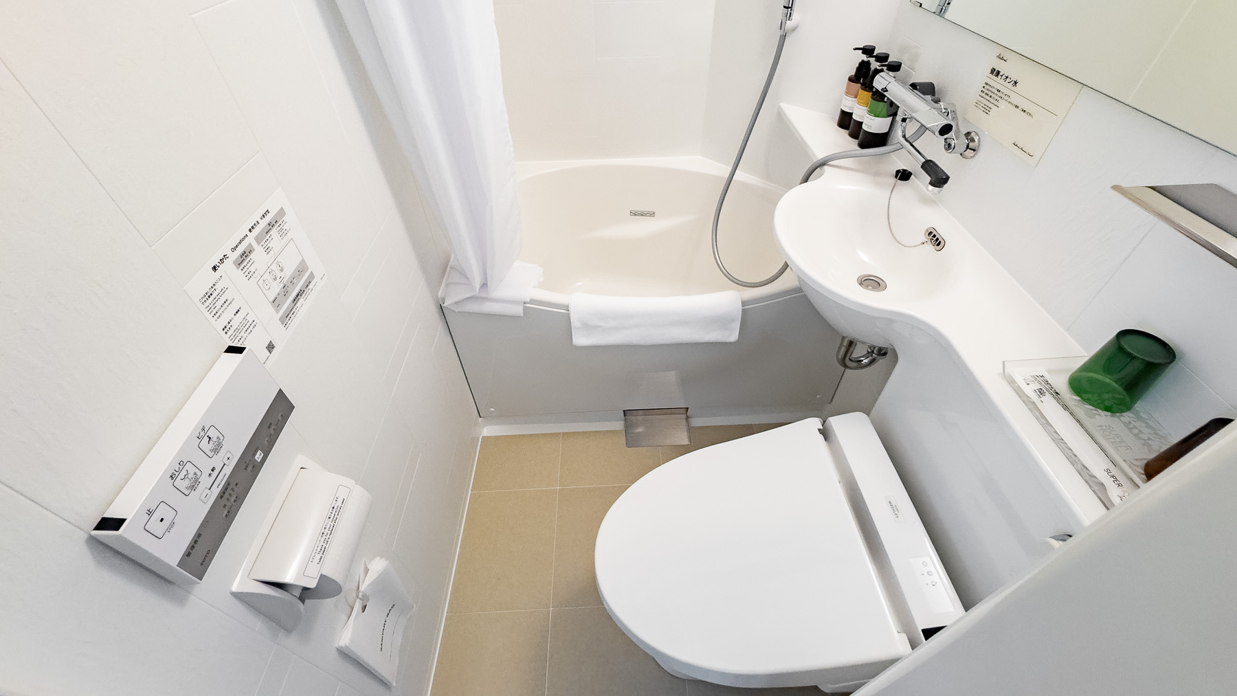 全室にユニットバス完備