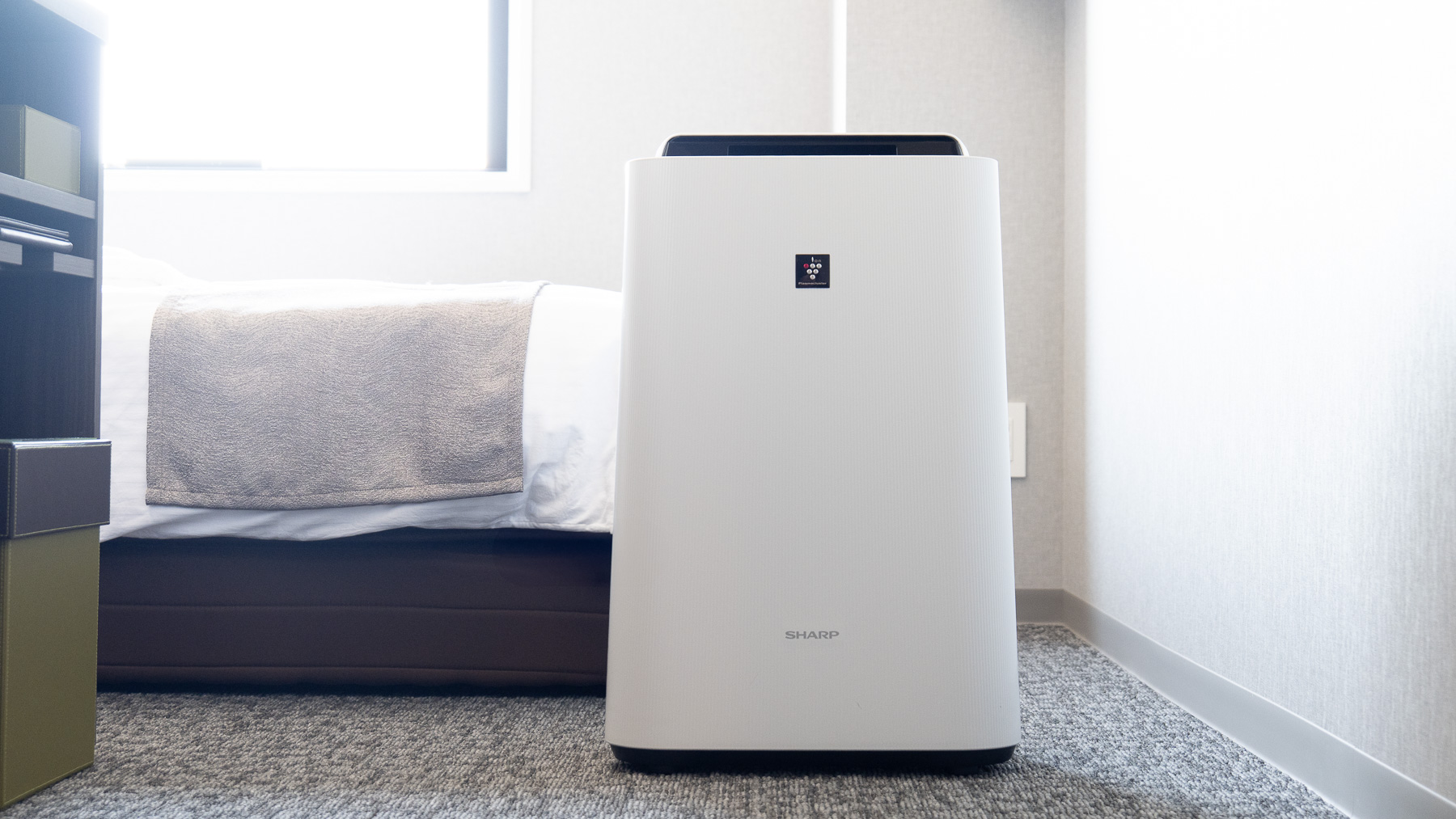 加湿機能付きの空気清浄機で潤いを