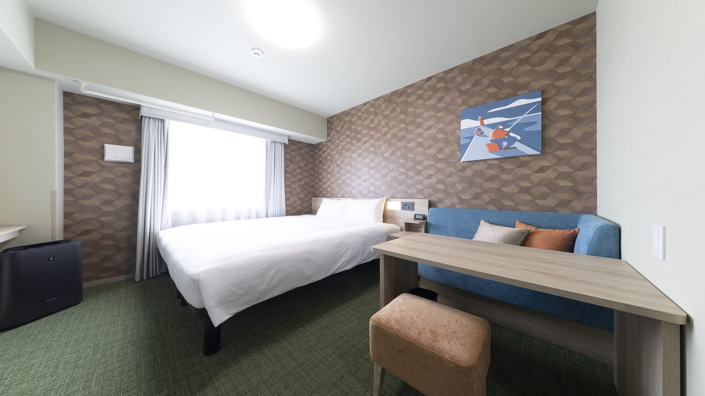 デラックスダブルルーム 洗濯機・レンジ付き