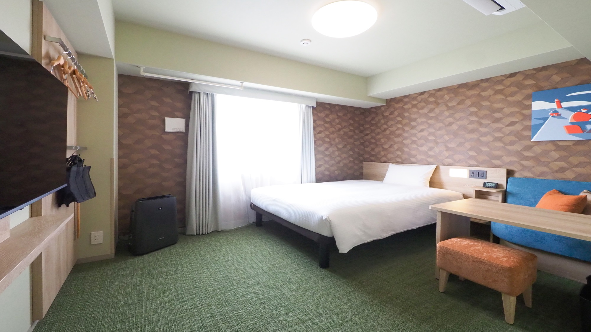 ユニバーサルダブルルーム 洗濯機・レンジ付き