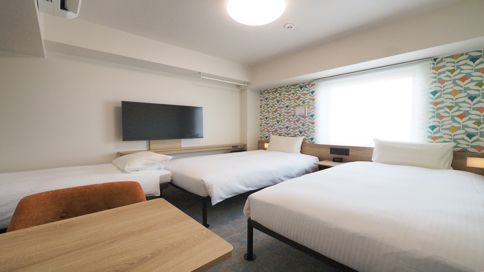 スタンダードツインルーム　洗濯機・レンジ付き（3名利用時）