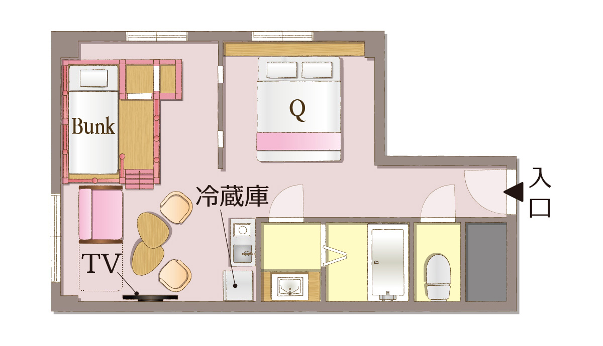 スイーツの部屋