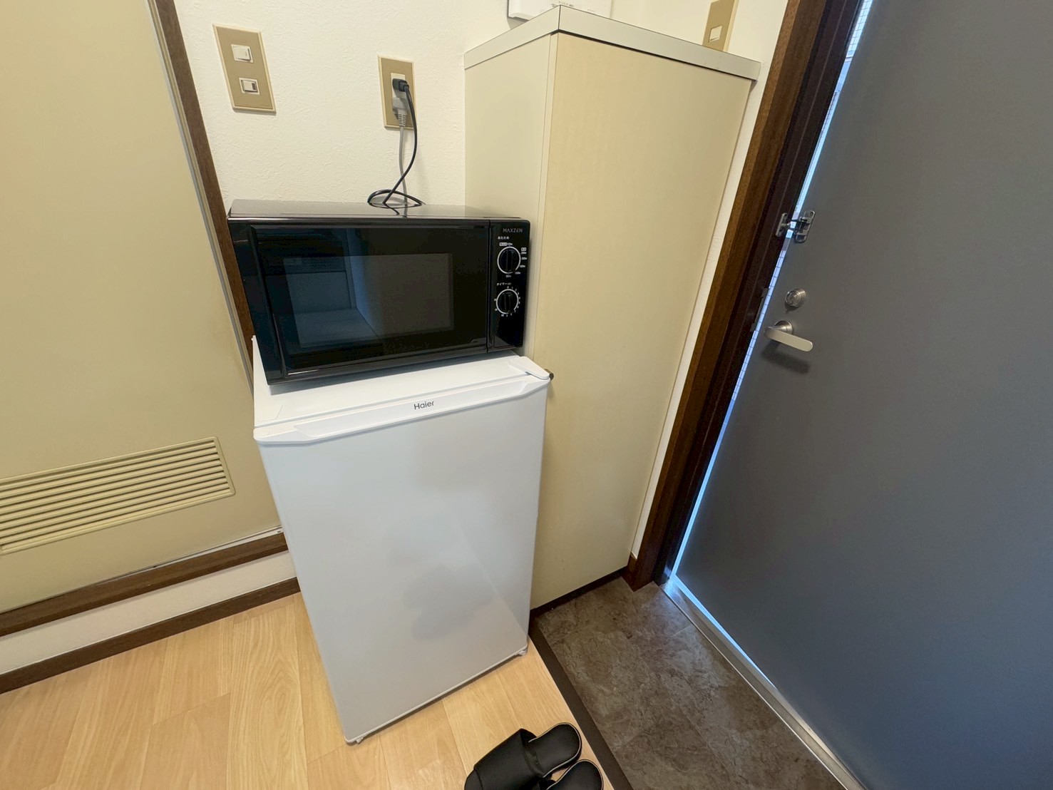 冷蔵庫　電子レンジ