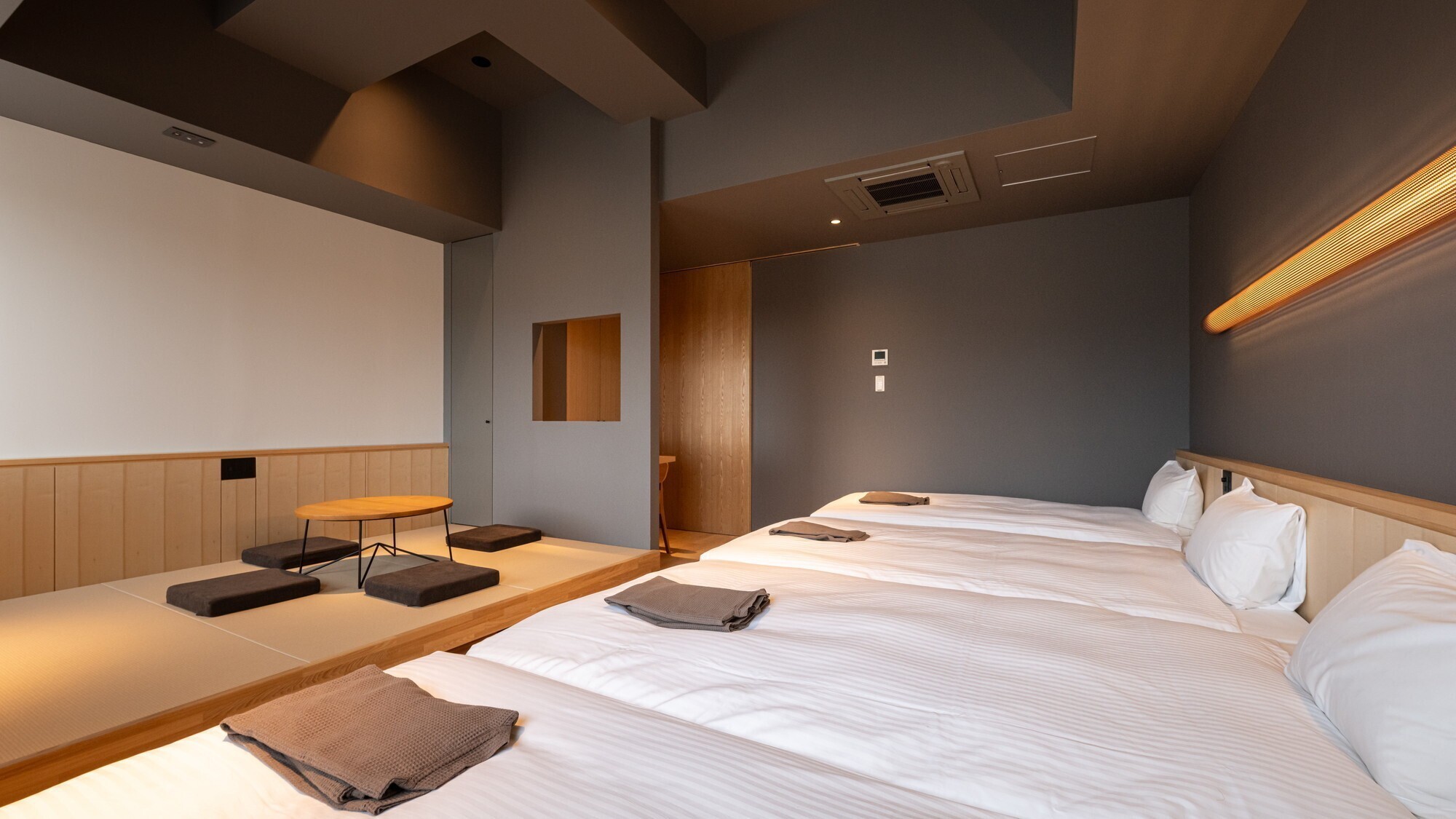 【1室限定】【グループルーム】 最大6名様でのご宿泊が可能な広々フォースルームです