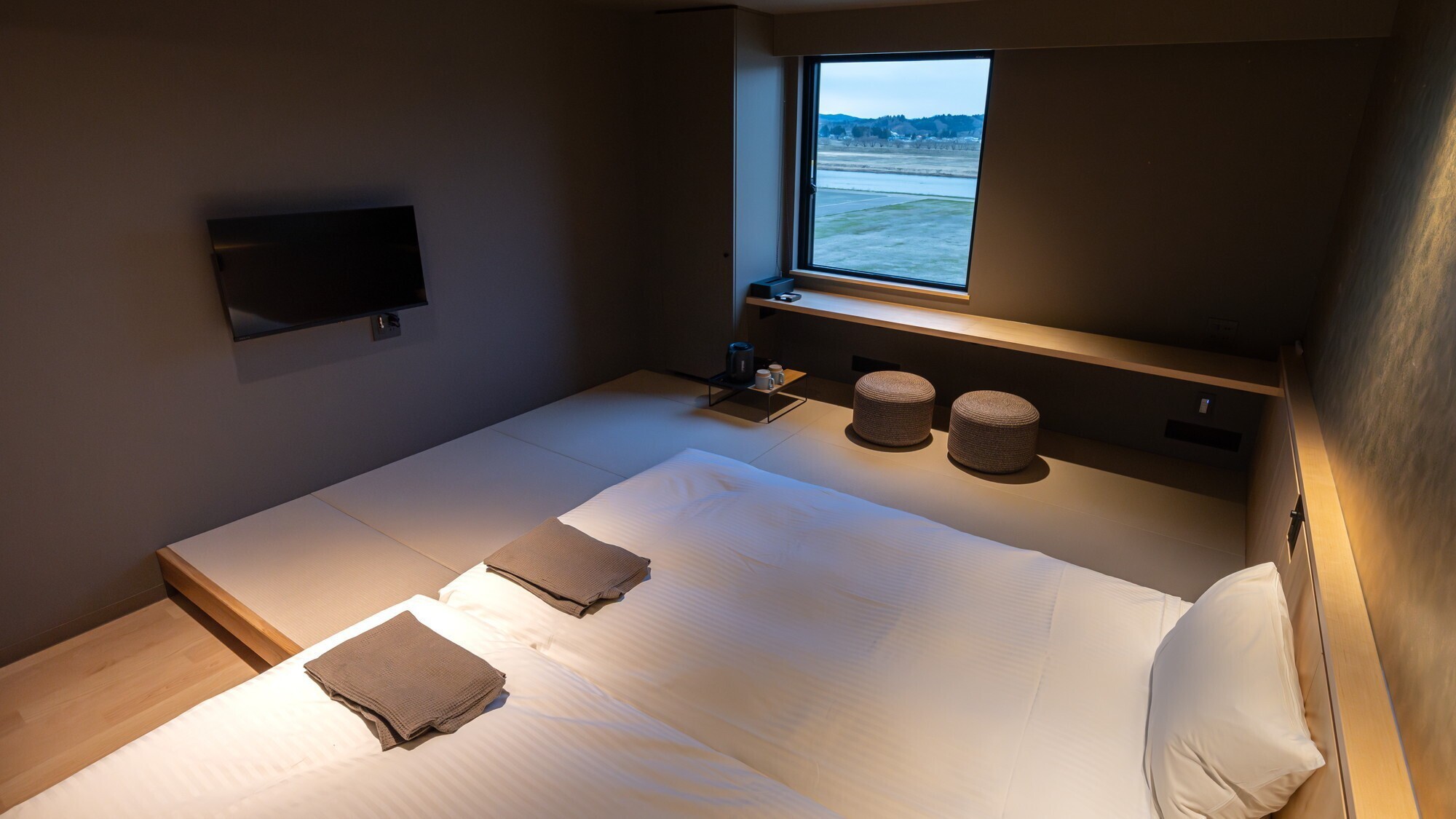 リラックスツインルーム＜23平米＞＜ユニットバス付＞