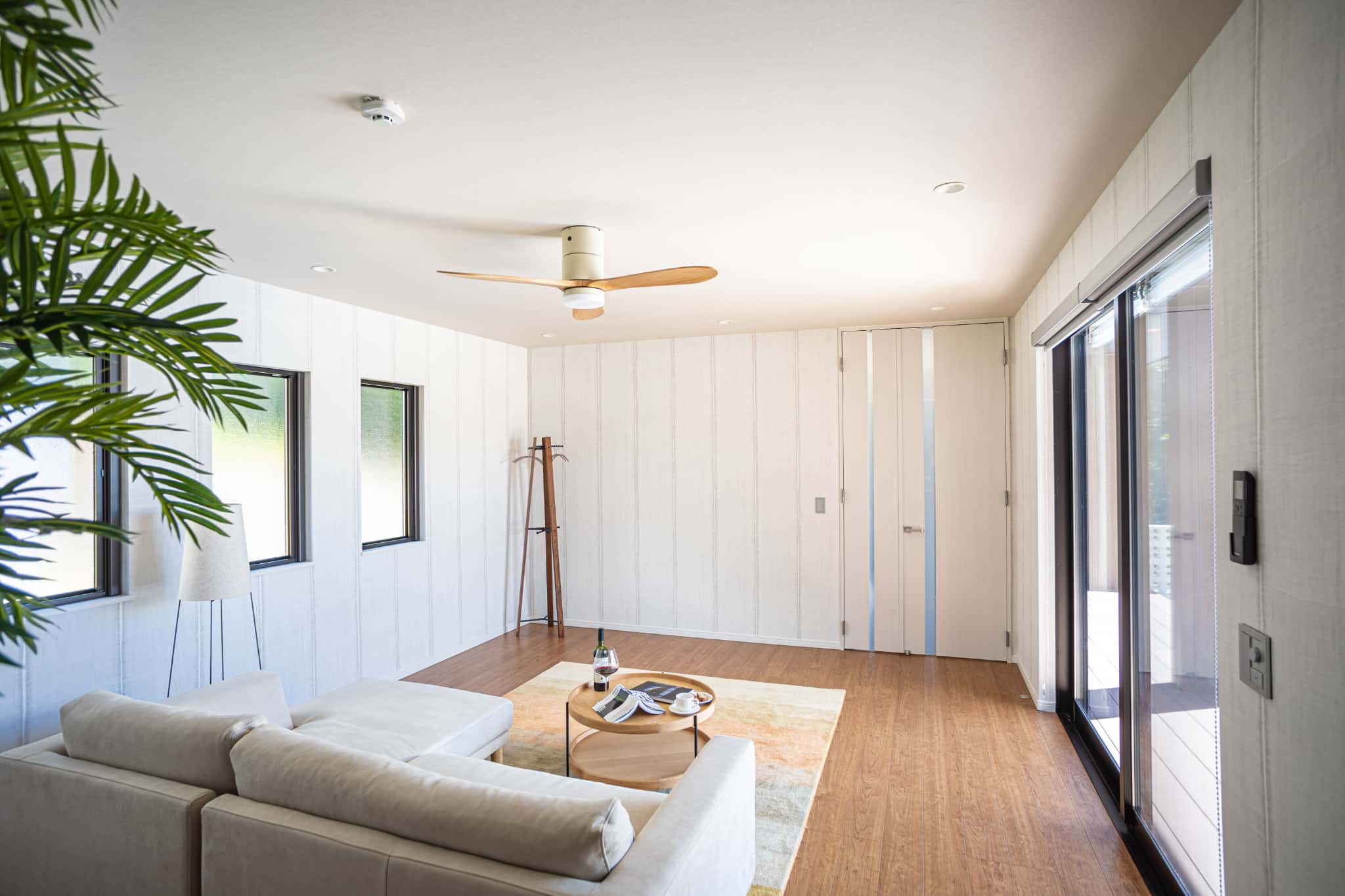 開放感のある１階のお部屋です。