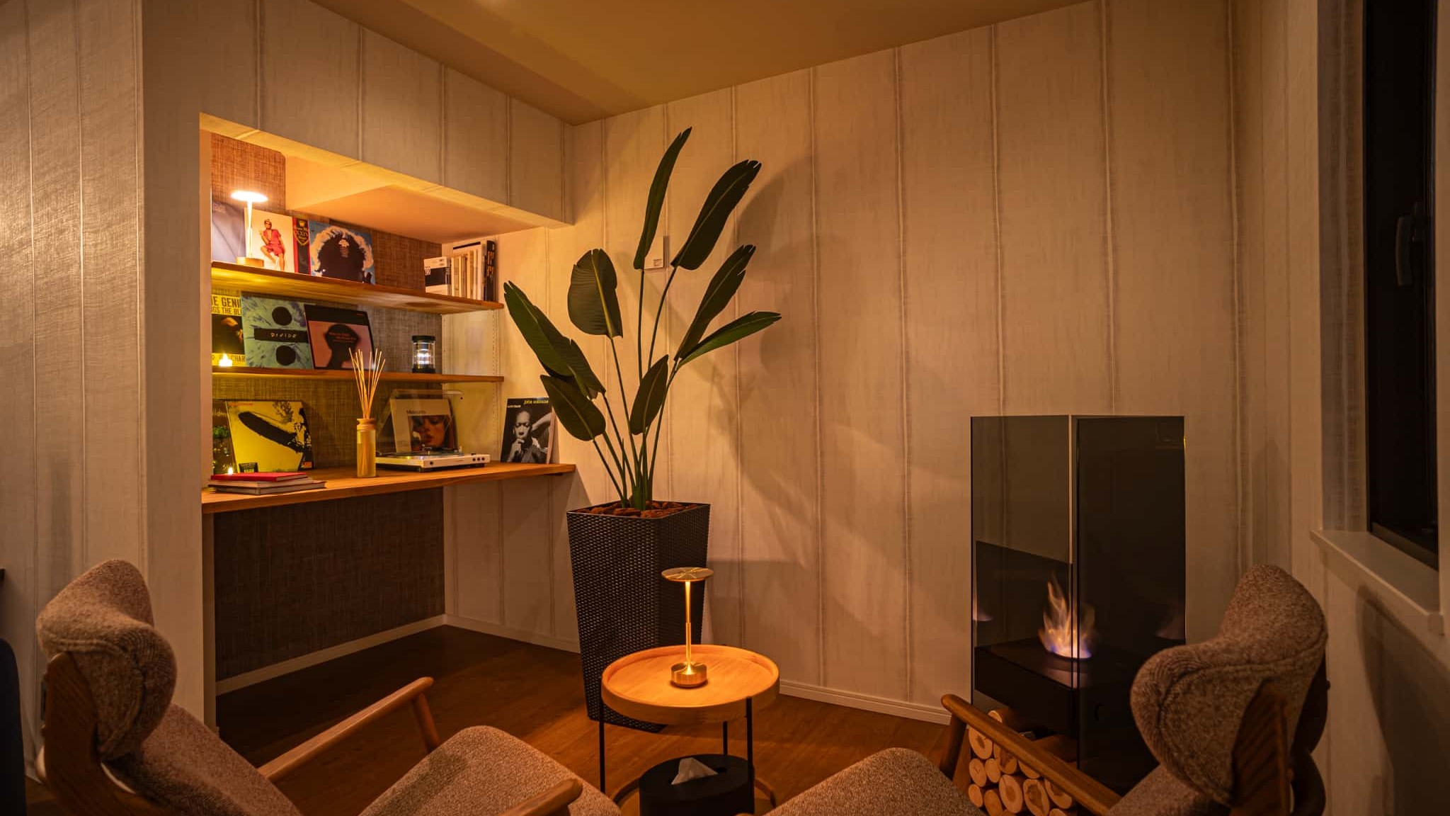 落ち着きのある上品な空間