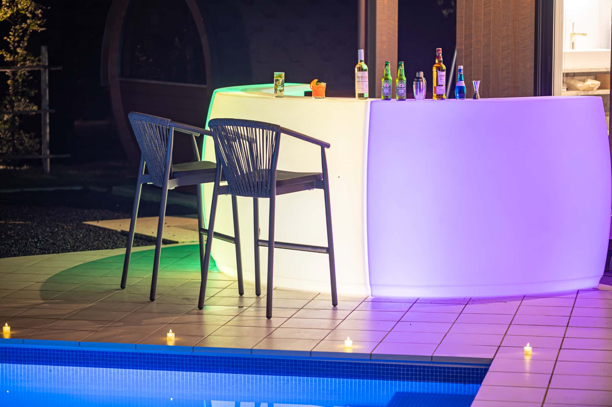 おしゃれなBARカウンター