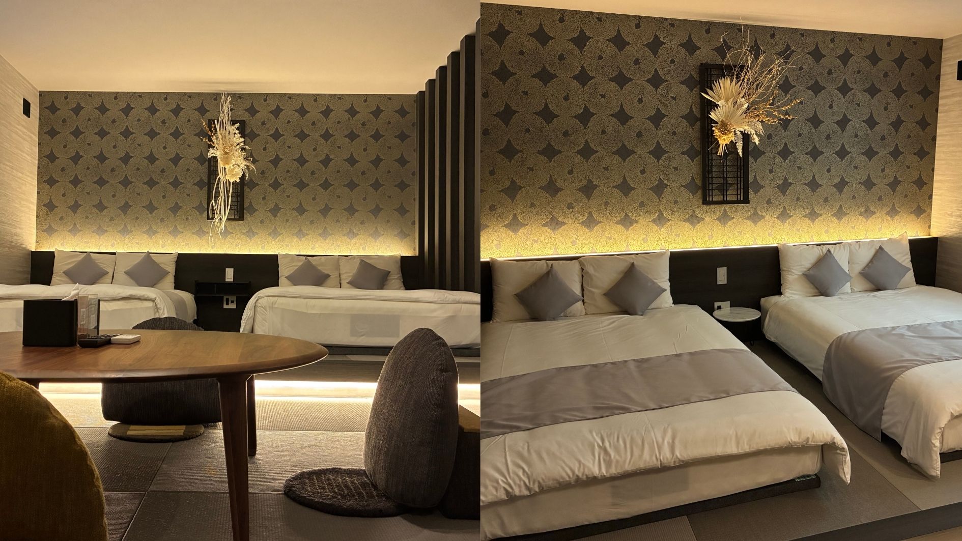 ツインダブル　ダーク