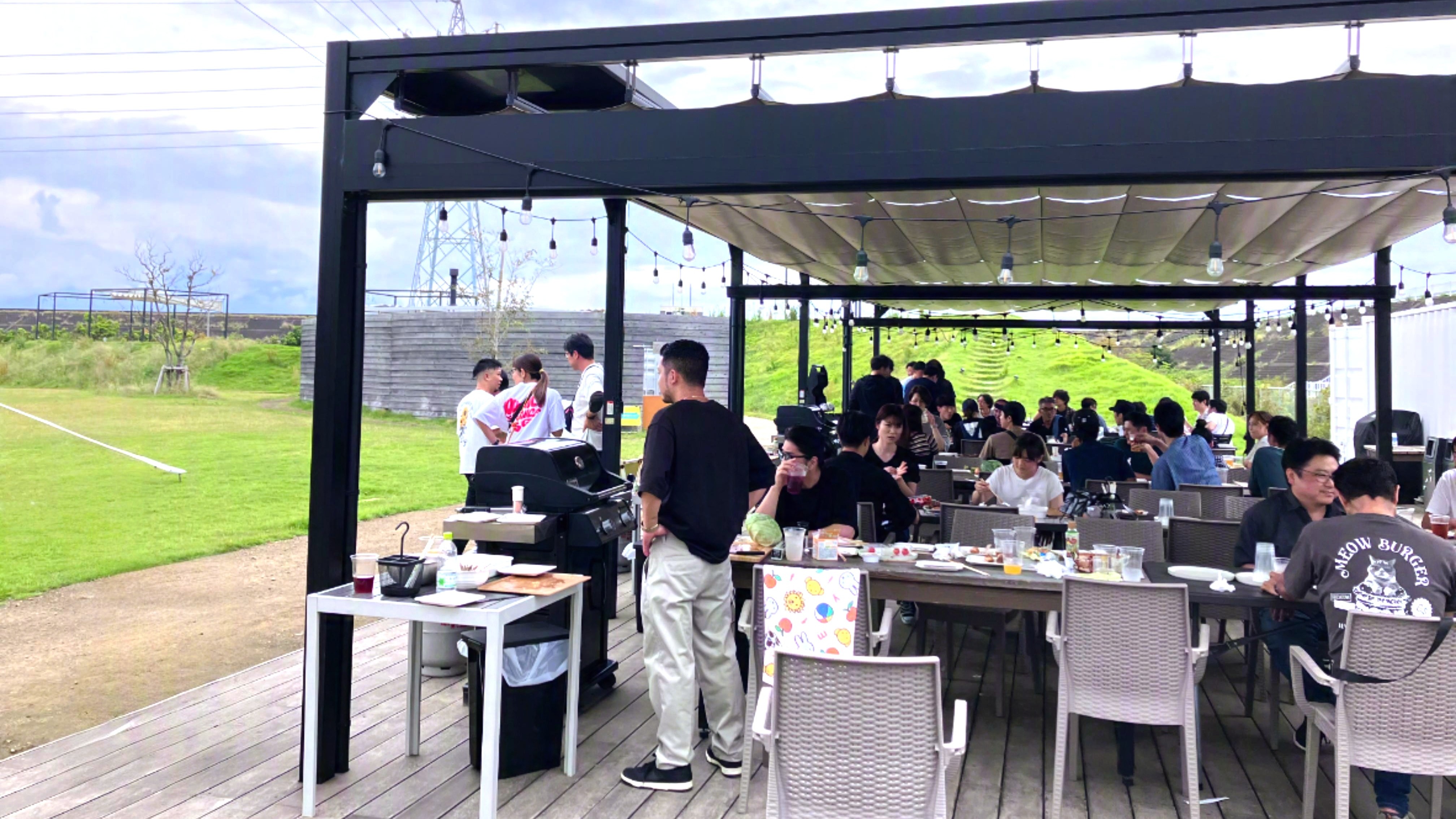 トライアルパーク蒲原でBBQ♪