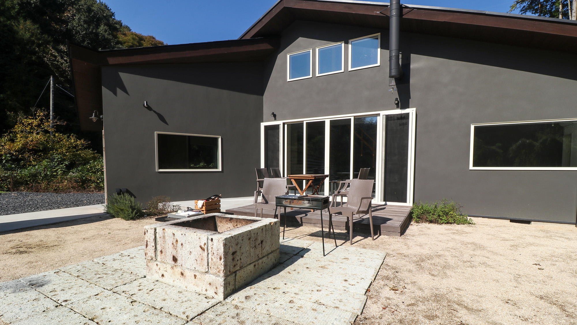 #BBQ 広々としたプライベート空間で団らんの時間をお過ごしください。