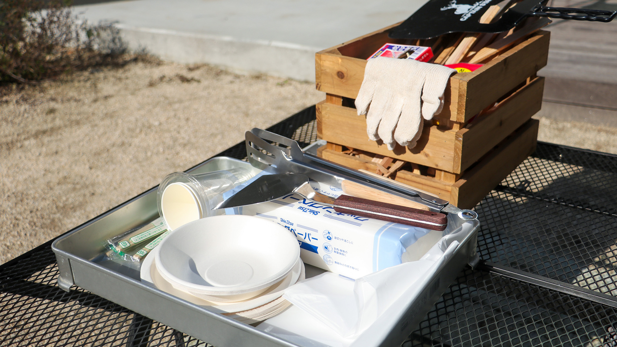 #BBQ　食材は自由に持込可能！気軽にBBQをお楽しみください。