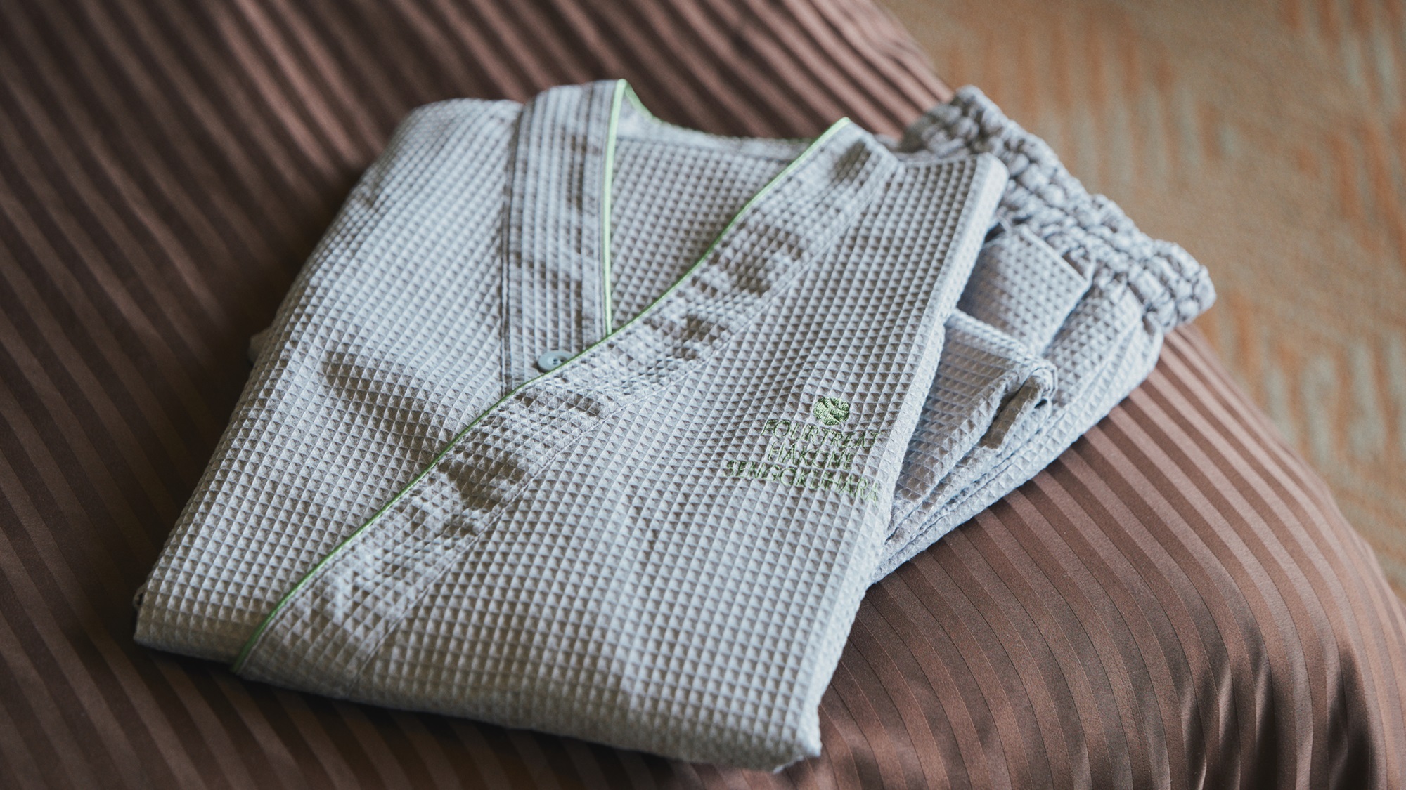 【ルームウェア】くつろぎのルームウェアで快適な滞在を